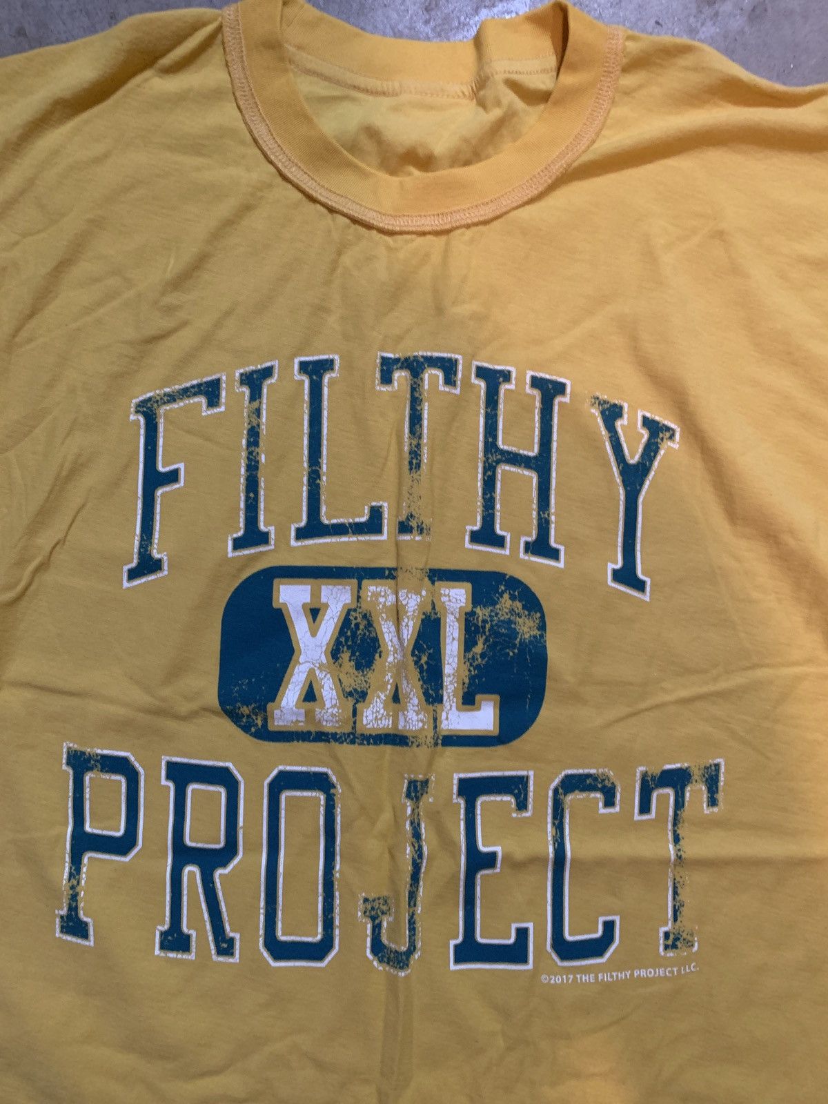 Other Mustard Filthy Project College Tee Size US XL / EU 56 / 4 - 2 Thumbnail