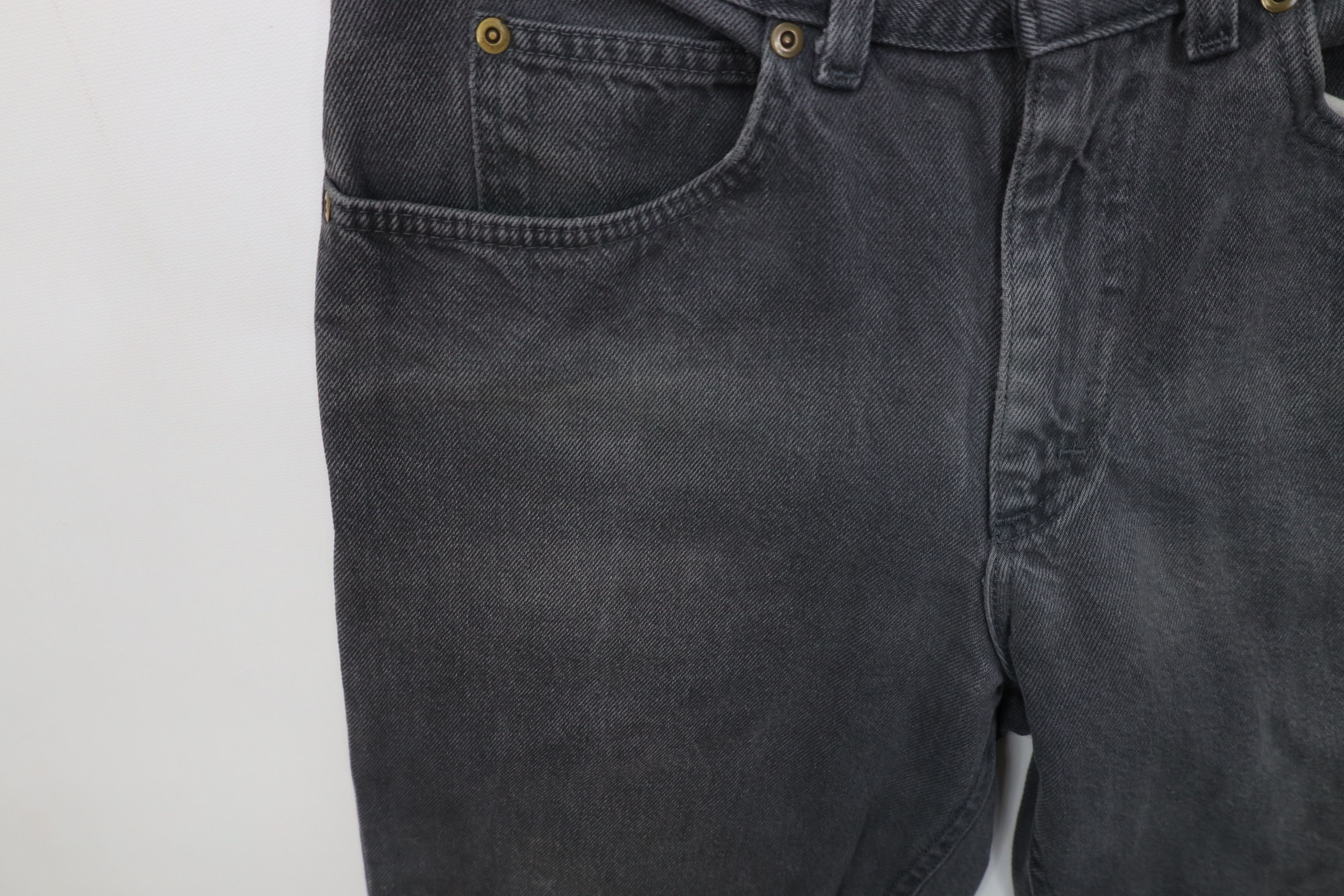 L.L. Bean Vintage 90s LL Bean Straight Leg Demin Jeans Gray Cotton USA Size US 32 / EU 48 - 7 Thumbnail