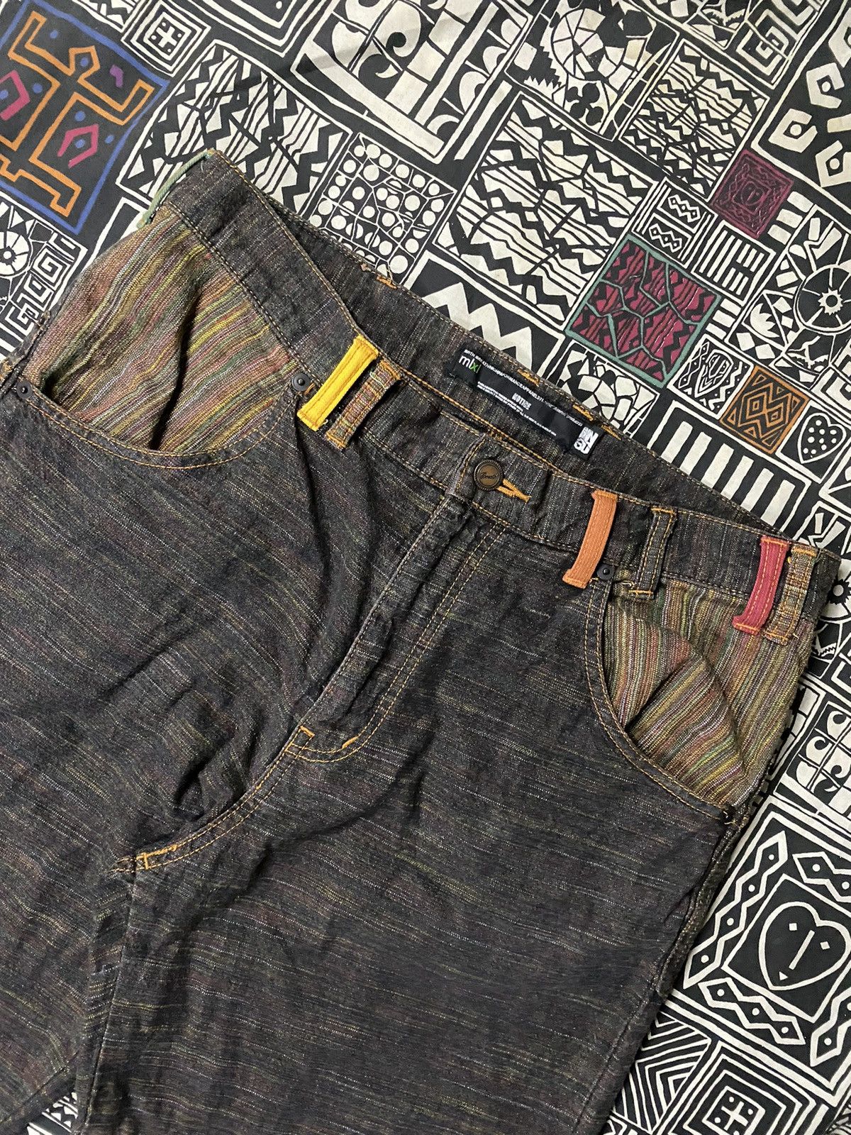Japanese Brand BreathMINT crayon kapital jeans style Size US 34 / EU 50 - 3 Thumbnail