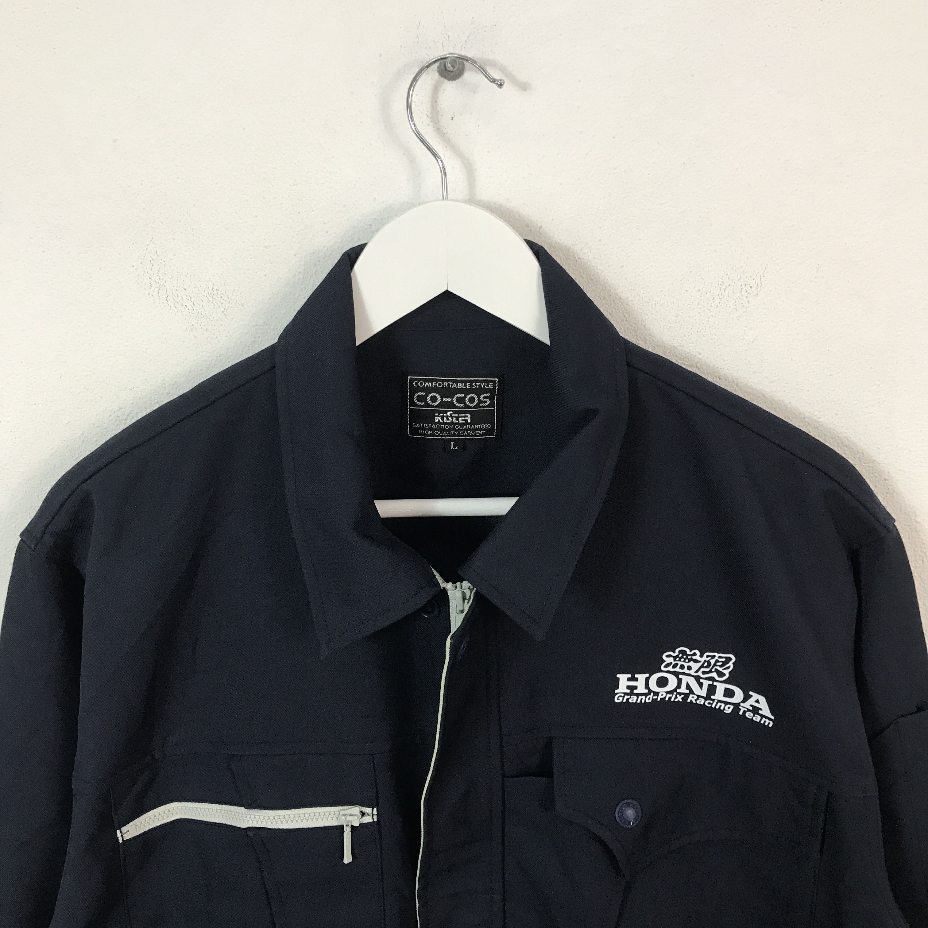Japanese Brand Honda Racing Custom Sport Jacket Size US L / EU 52-54 / 3 - 3 Thumbnail