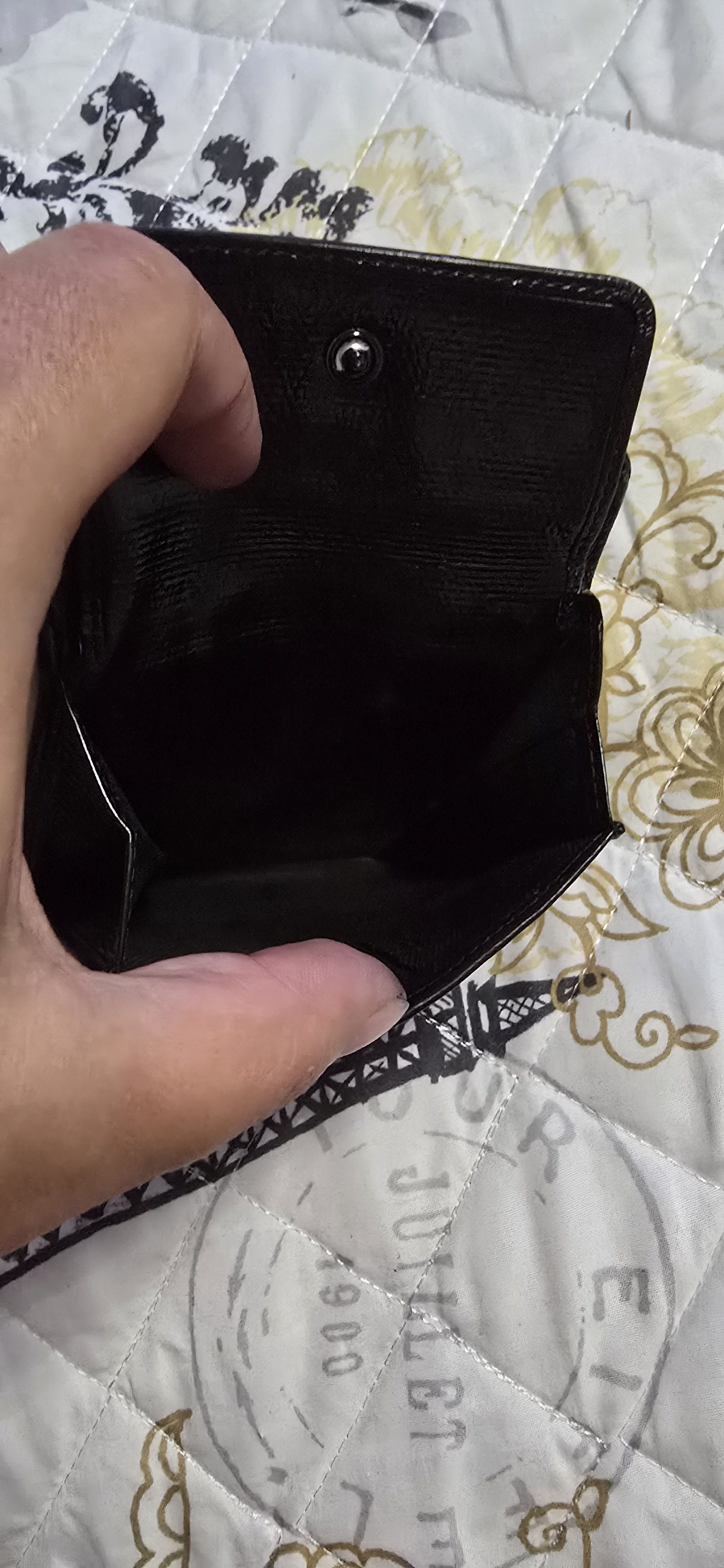 Chanel Leather Flap Black Wallet Size ONE SIZE - 6 Thumbnail