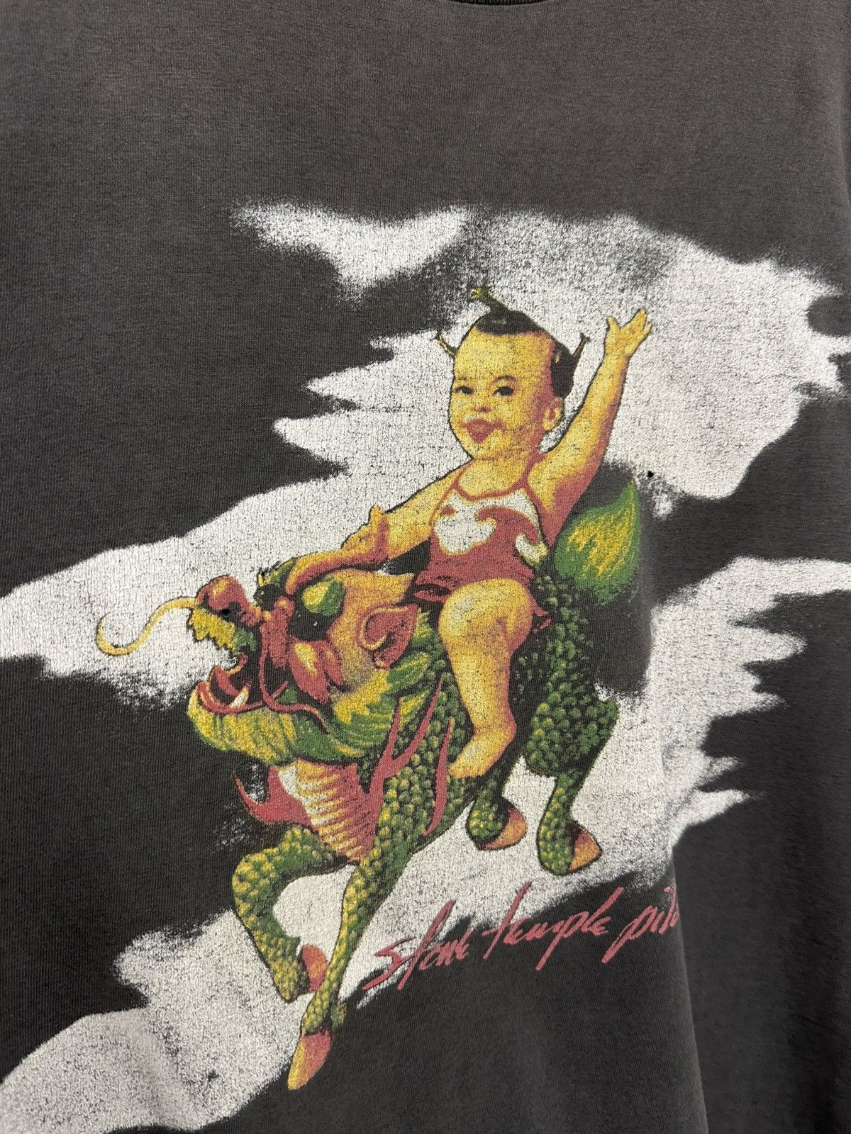 4GSELLER Vintage 90s Stone Temple Pilots Purple Shirt Size US XL / EU 56 / 4 - 3 Thumbnail