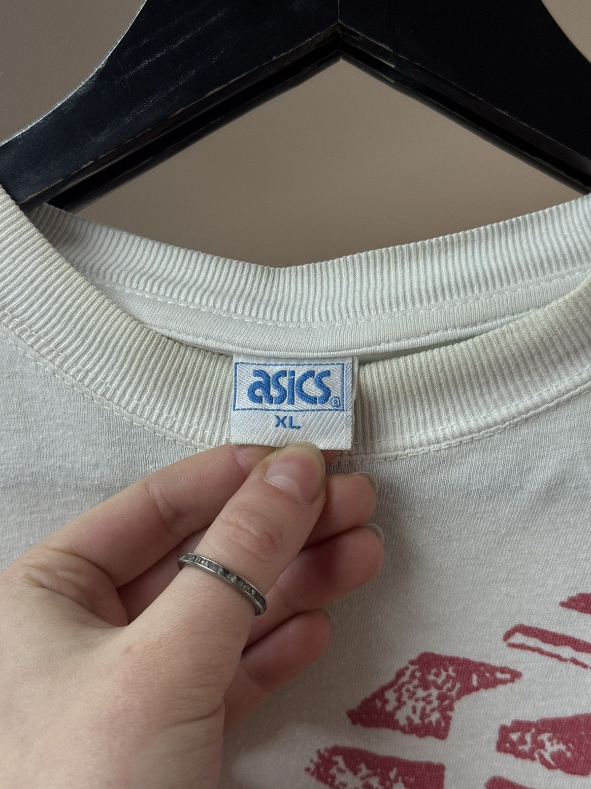 Asics Vintage Asics Grand Prix Von Bern 1995 T-shirt Size US XL / EU 56 / 4 - 7 Thumbnail