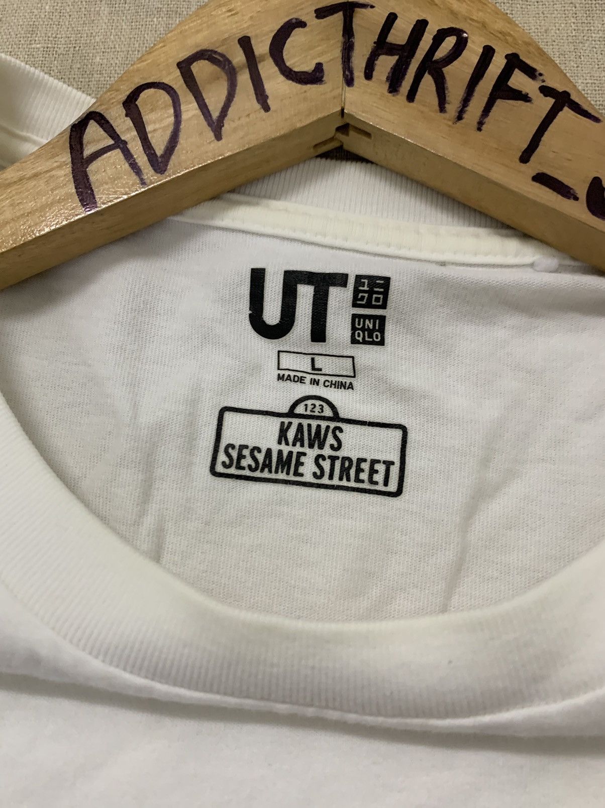 Kaws VINTAGE KAWS SESAME STREET BACK-HIT Size US L / EU 52-54 / 3 - 4 Thumbnail