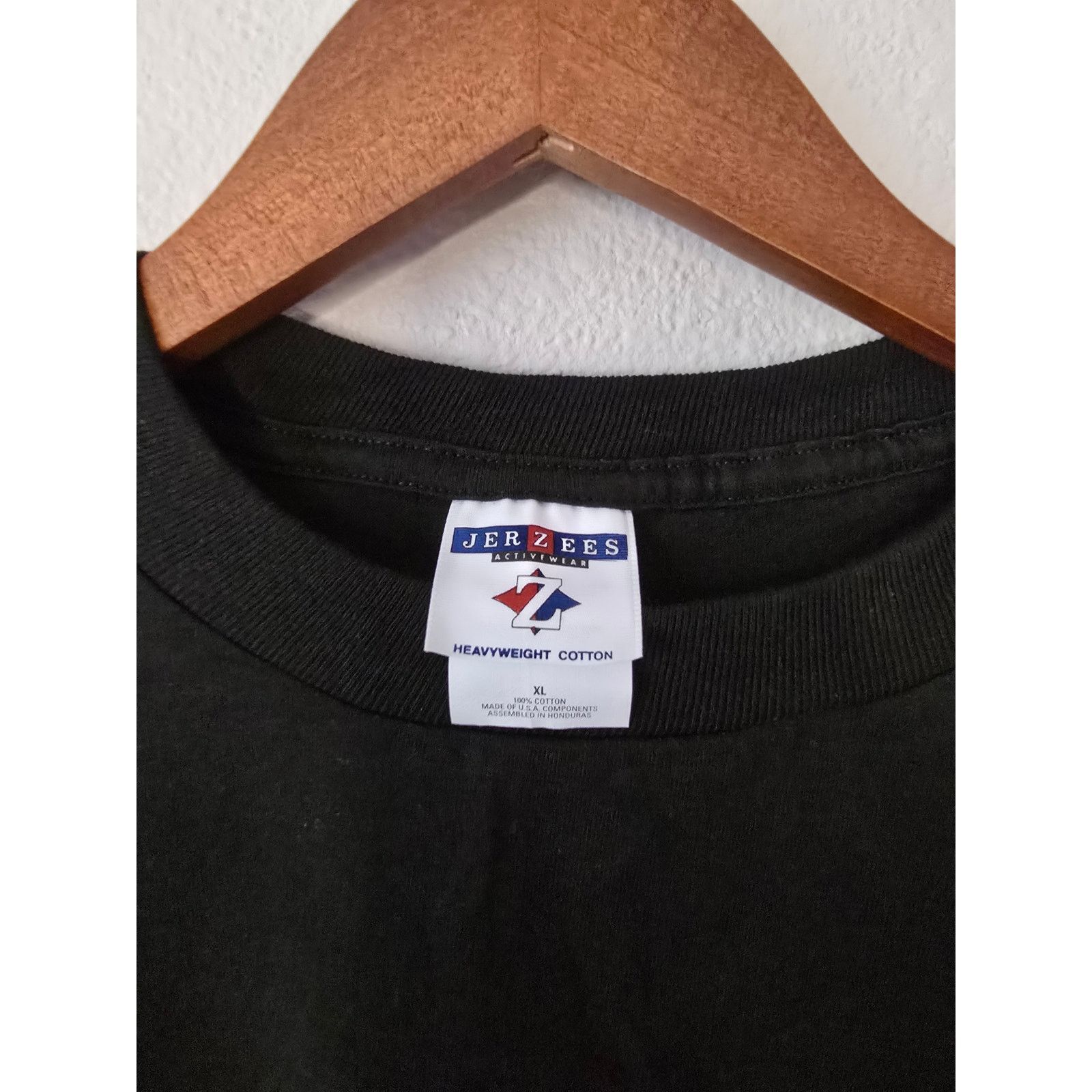 Jerzees Vintage Glacier Paramedics Shirt XL Medic Black Misprint Tee Size US XL / EU 56 / 4 - 3 Thumbnail