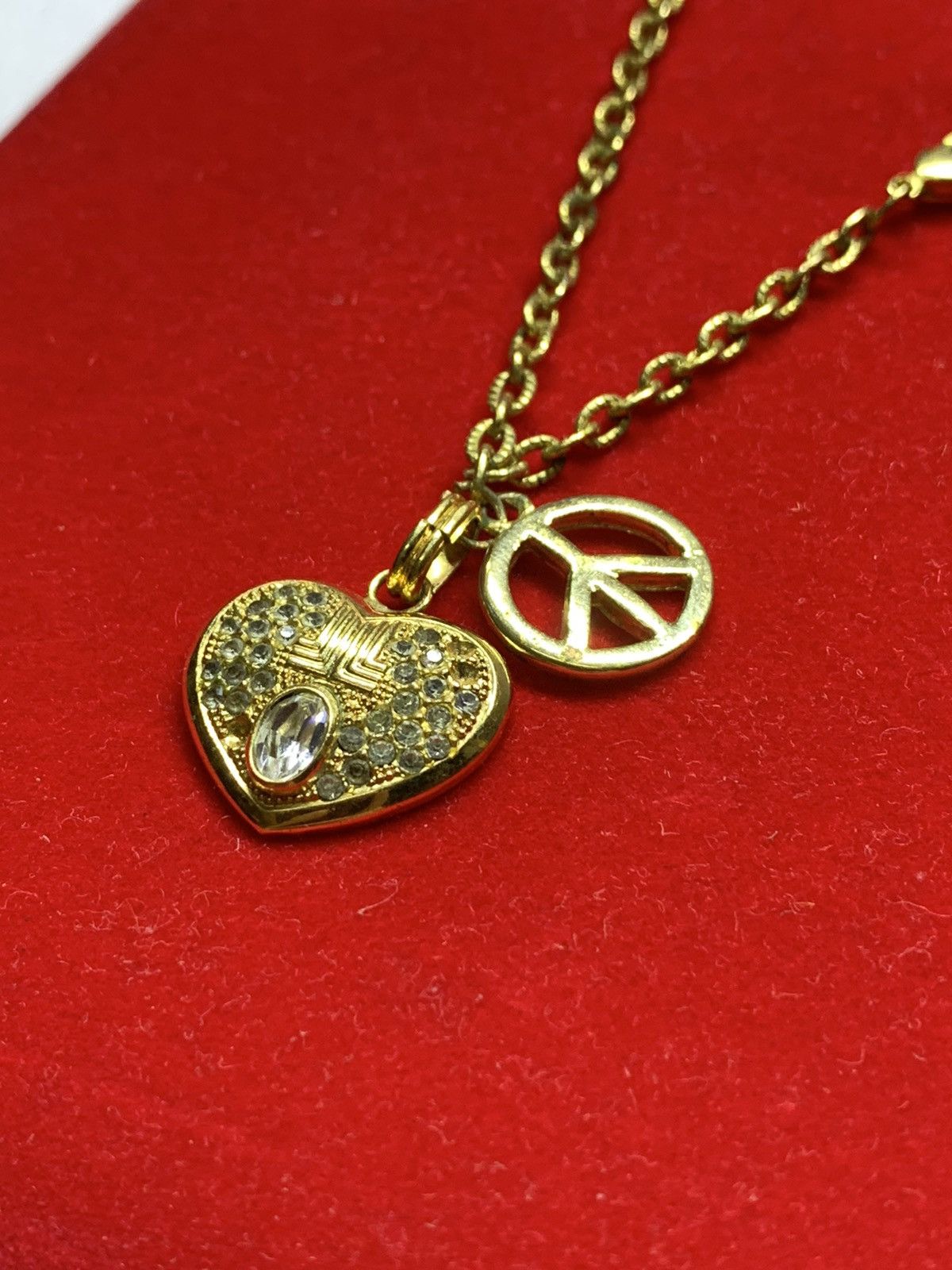 Jewelry Lanvin Diomands Peace Symbole Reworked Bracelet Pendant Size ONE SIZE - 2 Thumbnail