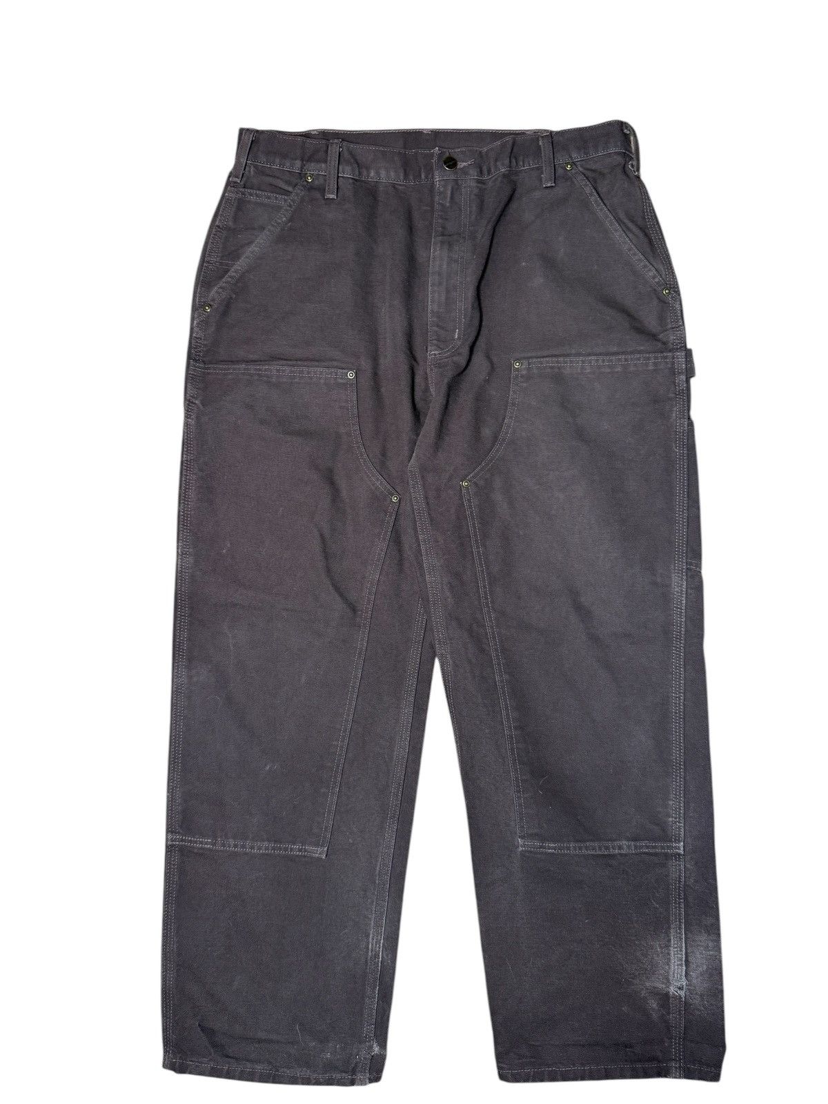 Carhartt × Vintage Vintage Carhartt Double Knees Pants Brown Size US 36 / EU 52 - 1 Thumbnail