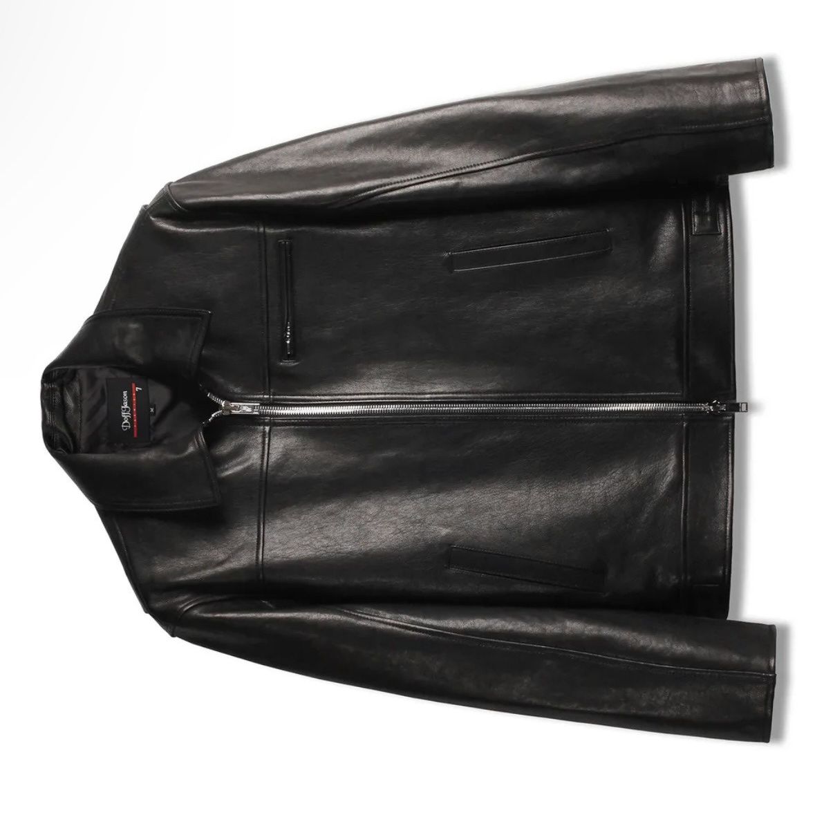 PREMIUM LAMBSKIN VEGETABLE SINGLE BREASTED JACKET