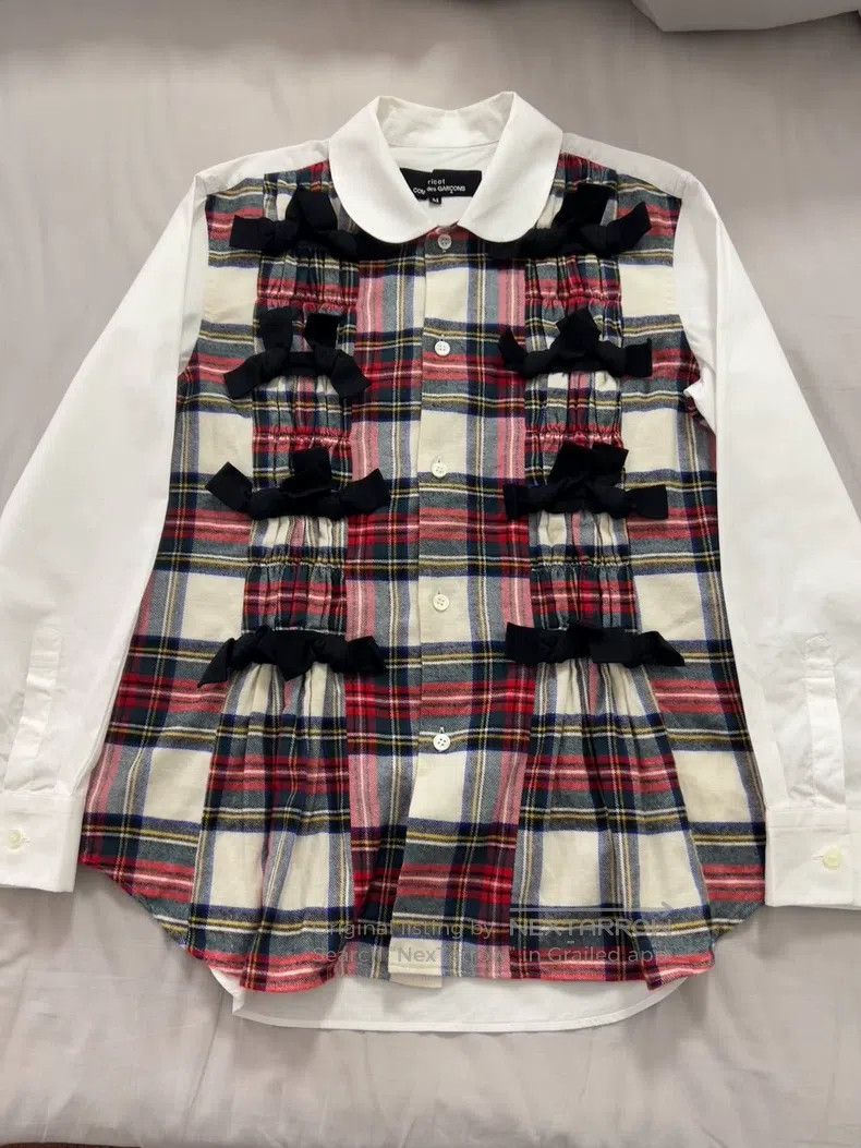 Comme des Garcons Comme Des Garcons Bow Shirt Size M / US 6-8 / IT 42-44 - 1 Thumbnail