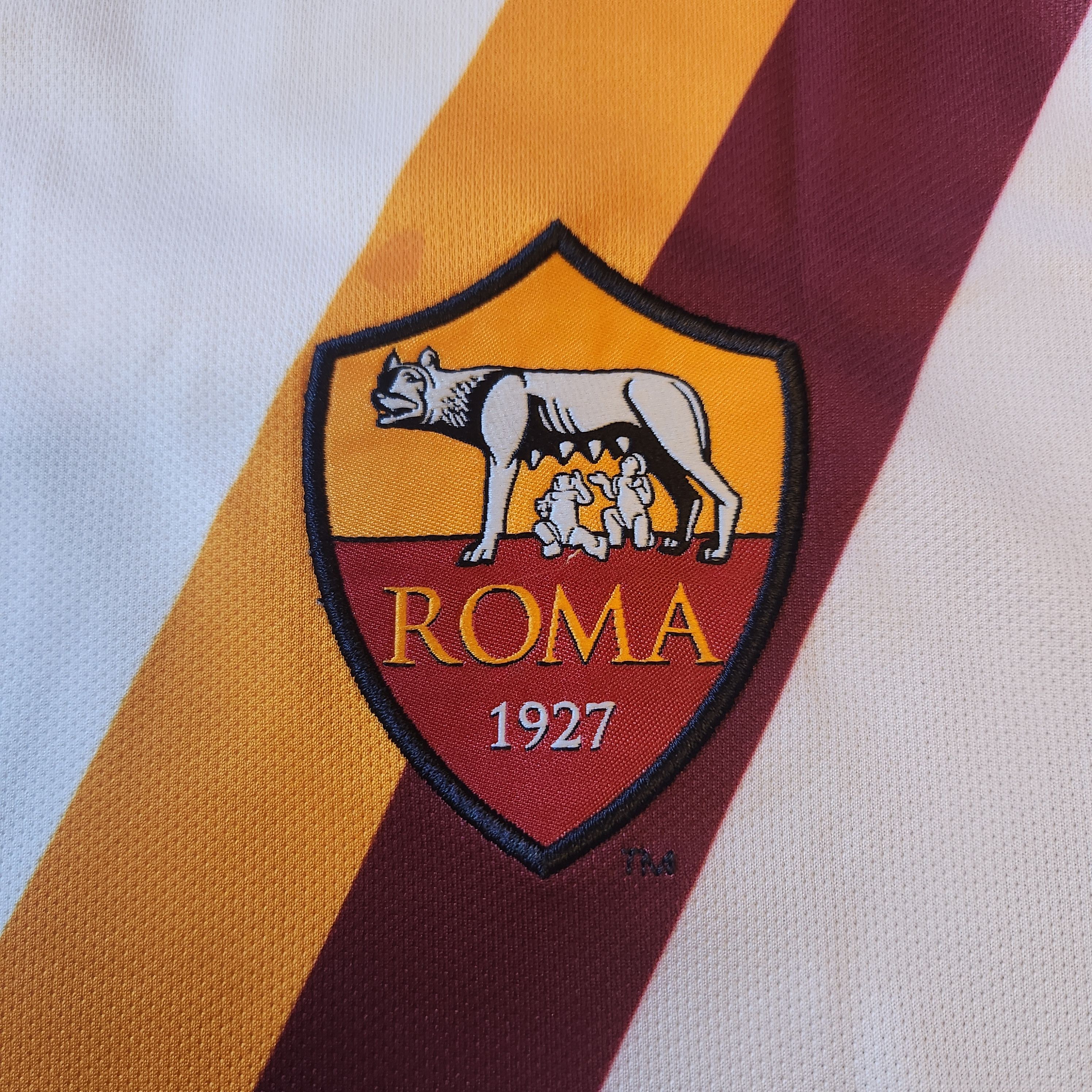 Nike Authentic AS Roma TOTTI 2014-2015 14/15 Away Jersey Size US L / EU 52-54 / 3 - 8 Thumbnail