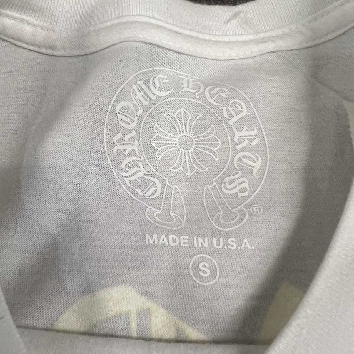 Chrome Hearts Chrome Hearts Made In Hollywood T-Shirt White Size US S / EU 44-46 / 1 - 7 Thumbnail