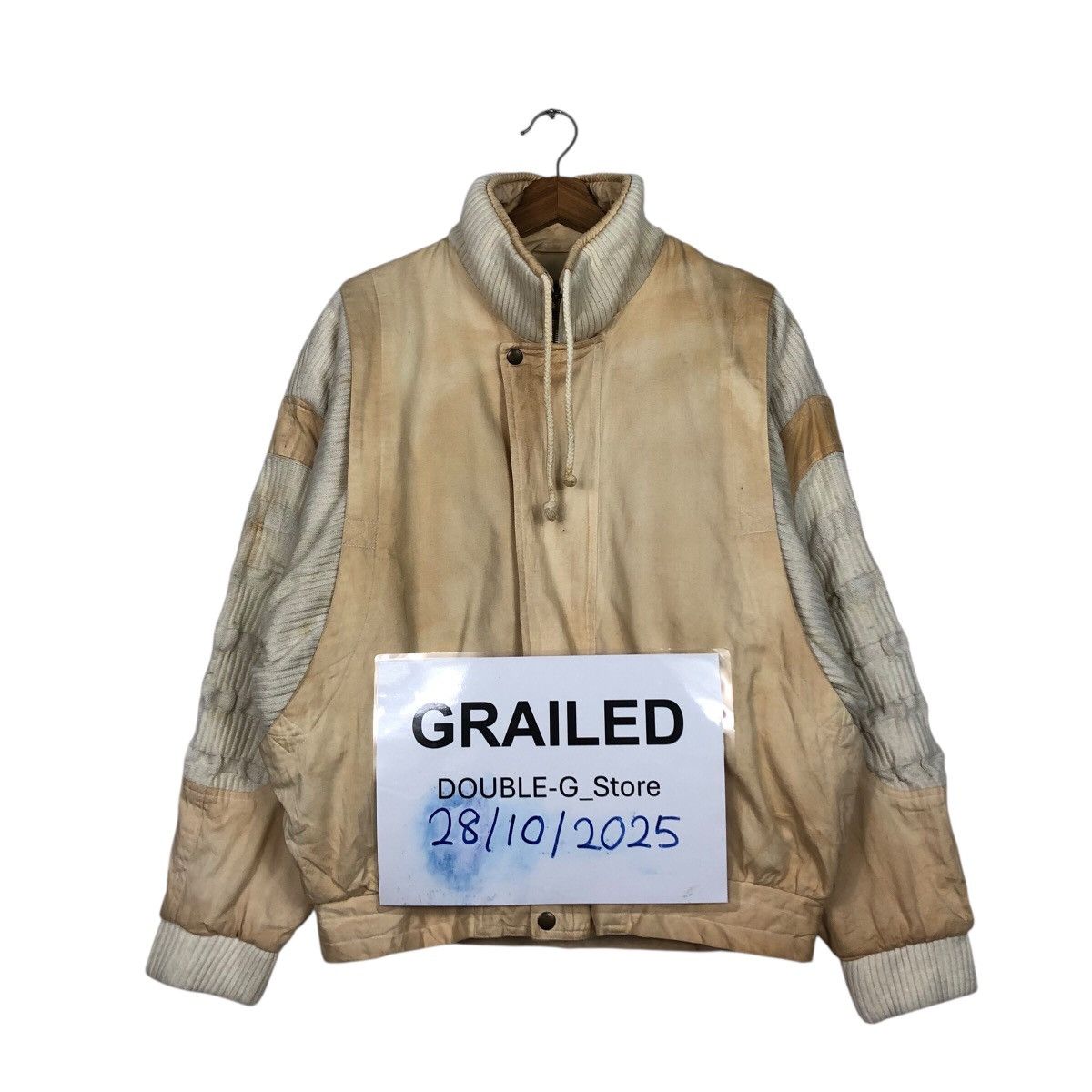 Japanese Brand 📌Vintage Bomber Bondage Design Pia Issey Miyake Size US M / EU 48-50 / 2 - 1 Thumbnail
