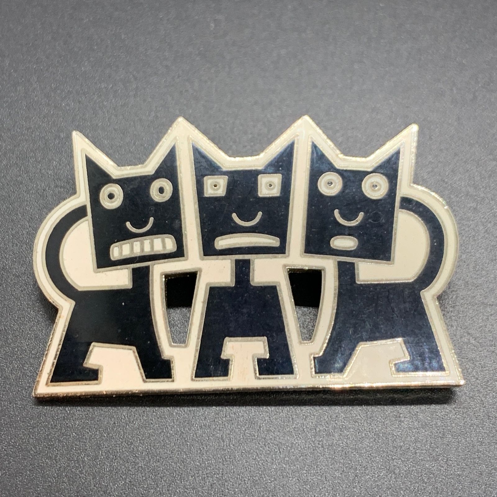 Other Michael Bedard Acme Studio Three Black Cats Vintage Brooch Size ONE SIZE - 2 Thumbnail