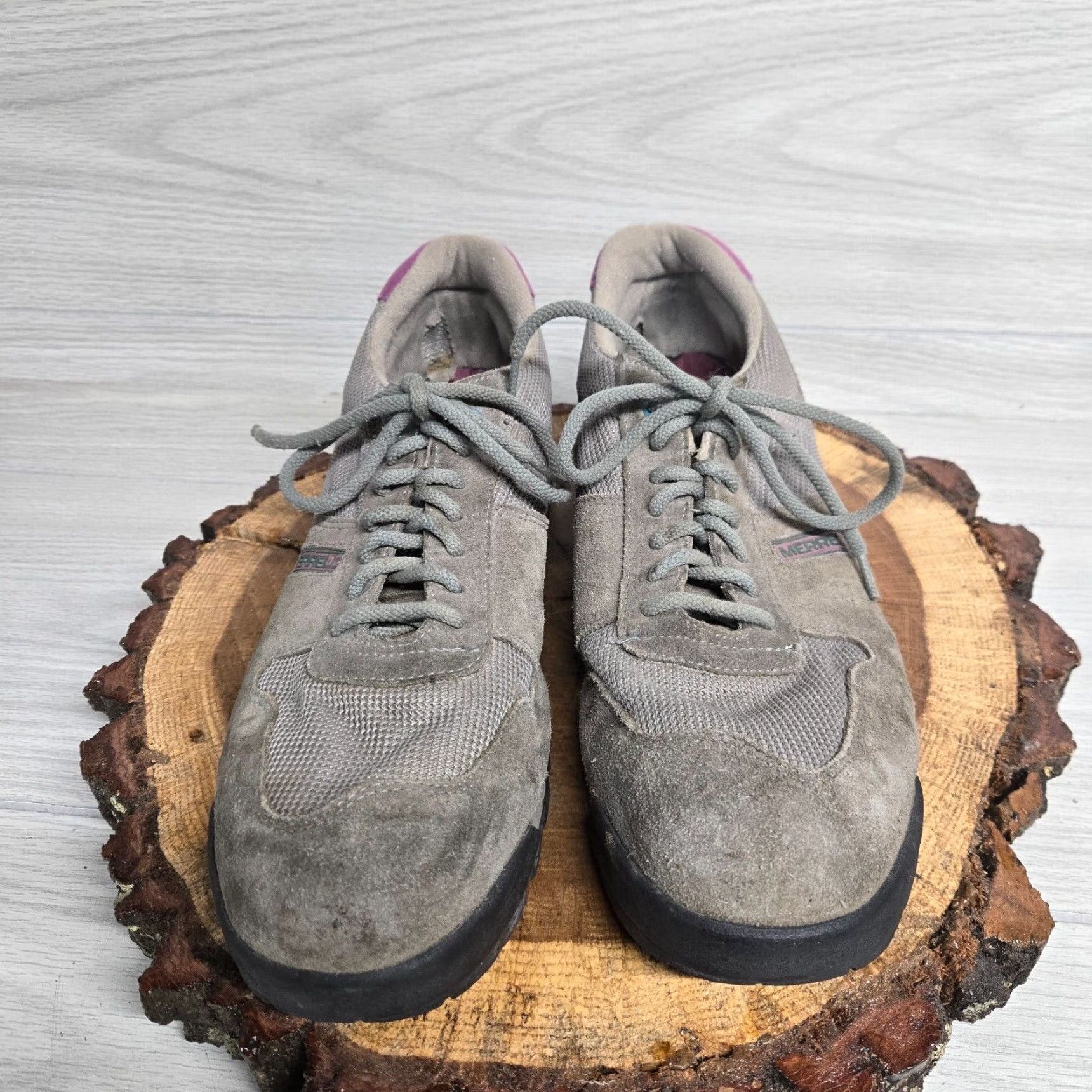 Merrell Merrell Sneaker Shoes Adult Men's 11.5 Gray Low Top Lace Up Casual Size US L / EU 52-54 / 3 - 3 Thumbnail