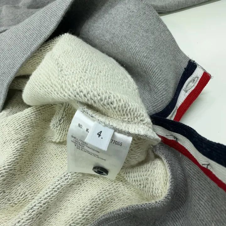 Thom Browne Thom Browne Gray Long Sleeve Sweatshirt -2507 Size US M / EU 48-50 / 2 - 2 Thumbnail