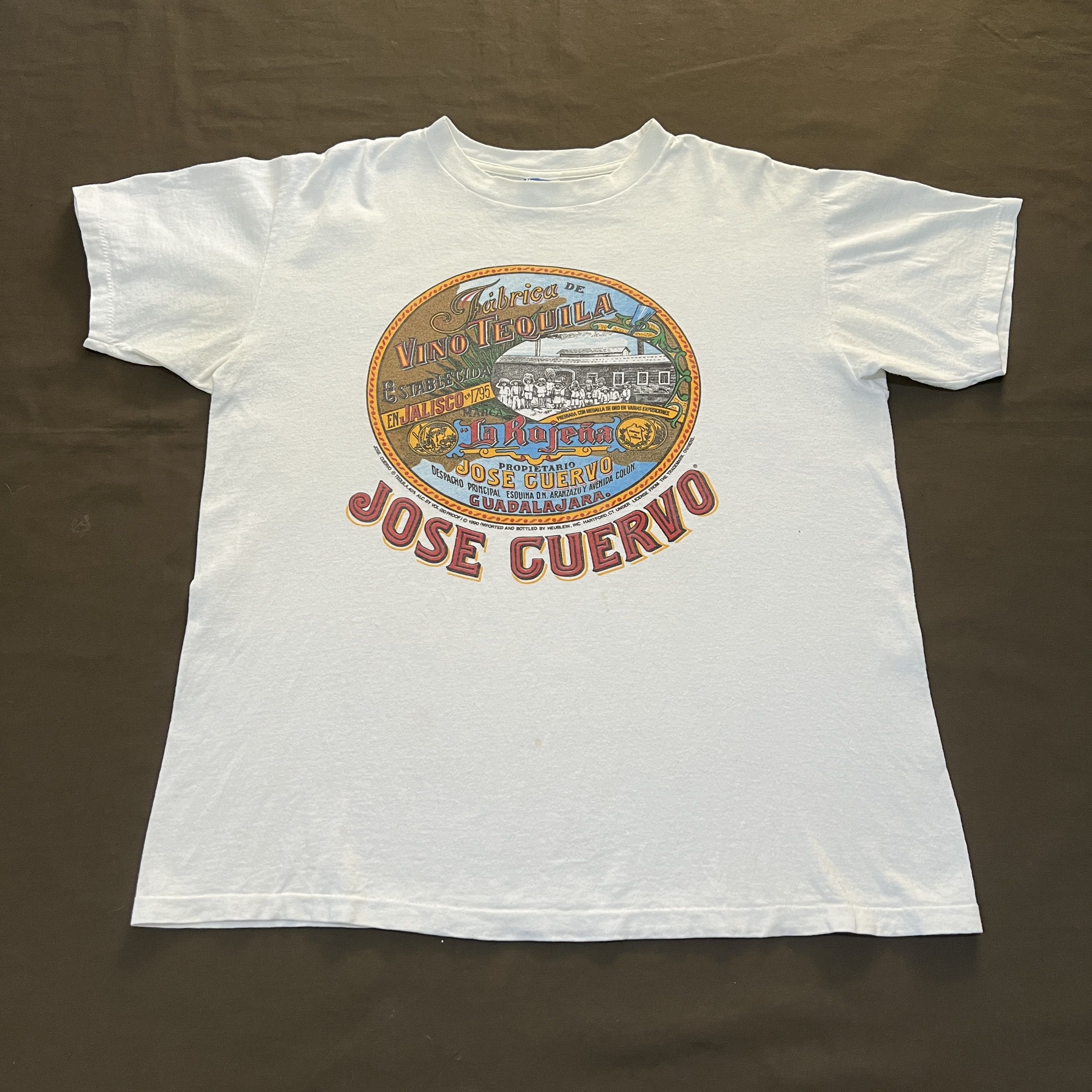 Vintage Vintage 90s Jose Cuervo Tequila graphic streetwear Tee Size US L / EU 52-54 / 3 - 2 Thumbnail