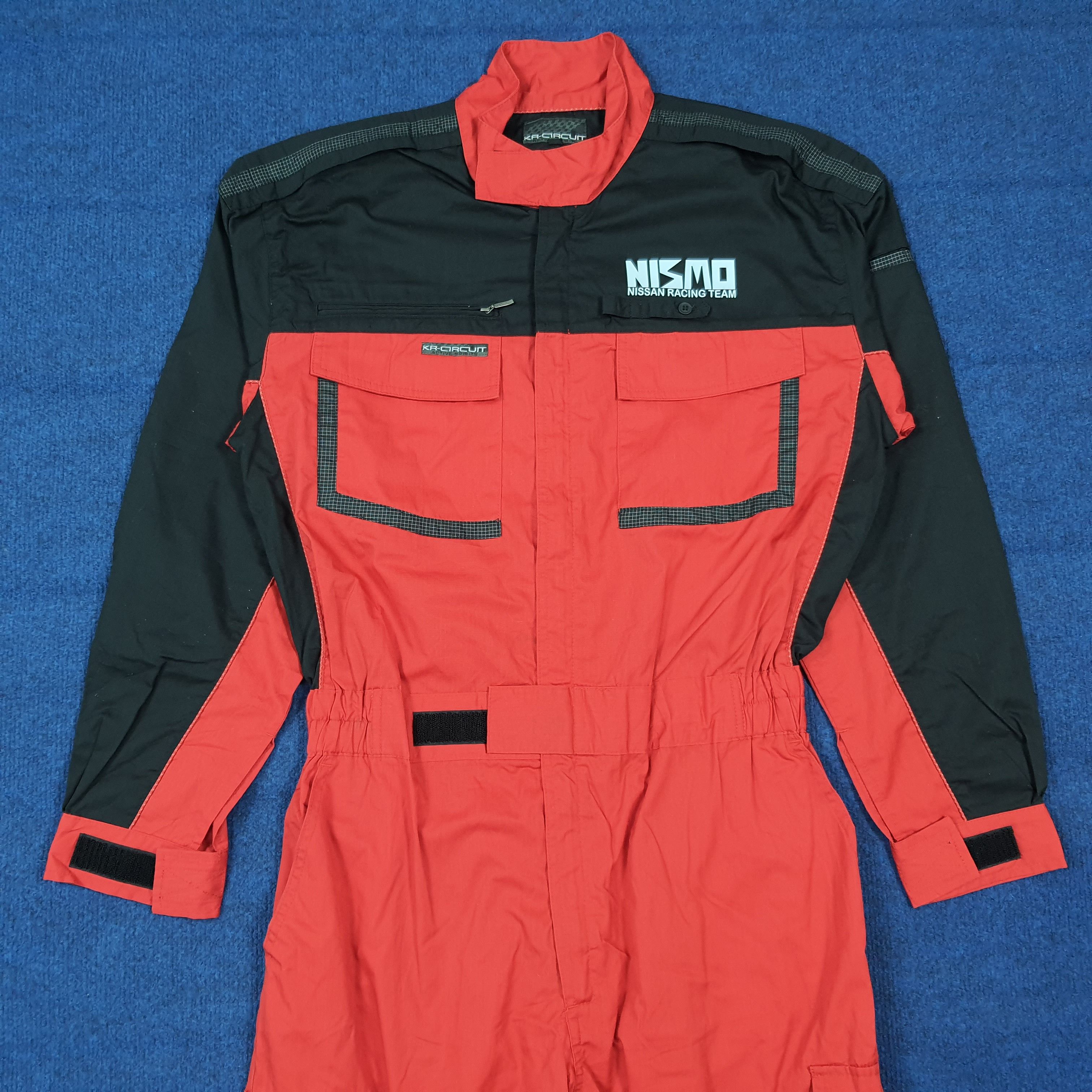 Japanese Brand Vintage NISMO Nissan Racing Team Coverall Jumpsuit C284N10 Size US M / EU 48-50 / 2 - 3 Thumbnail