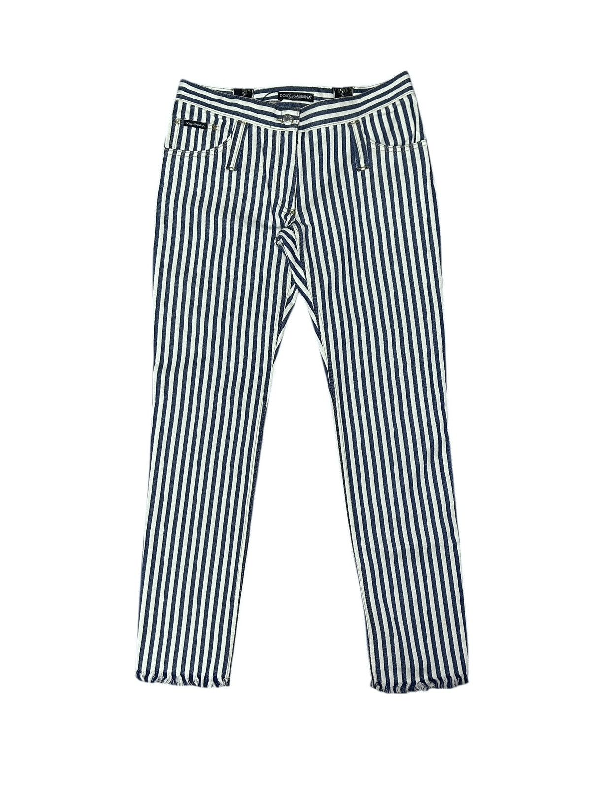 Dolce & Gabbana S/S 03 SEX Deadstock Zipper Trousers Size 28" / US 6 / IT 42 - 3 Thumbnail