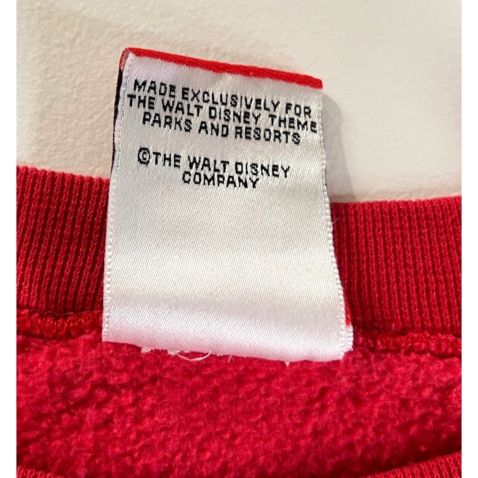 Disney VINTAGE Mickey, Inc Mickey Mouse 25 Crew Sweatshirt Shirt Unisex Adults L Red 90s USA Disney Mens Size US L / EU 52-54 / 3 - 6 Thumbnail