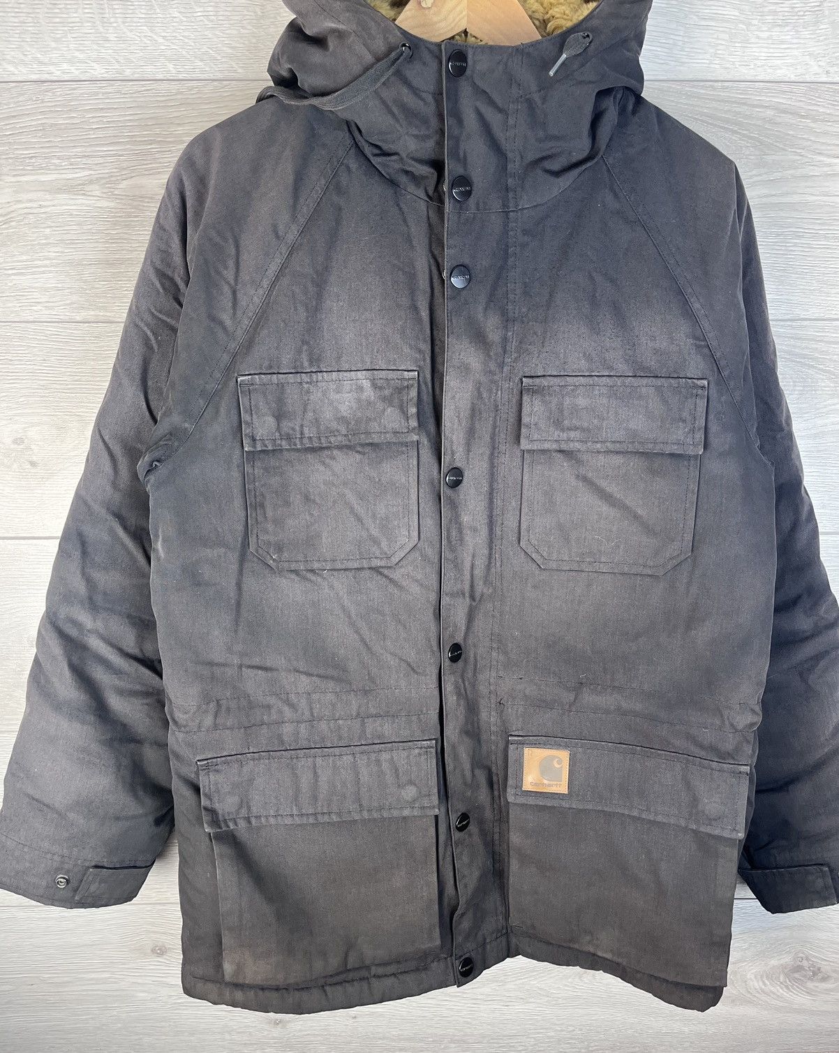 Carhartt Men’s parks Carhartt Mentley Jacket size M Y2K casual USA Size US M / EU 48-50 / 2 - 5 Thumbnail
