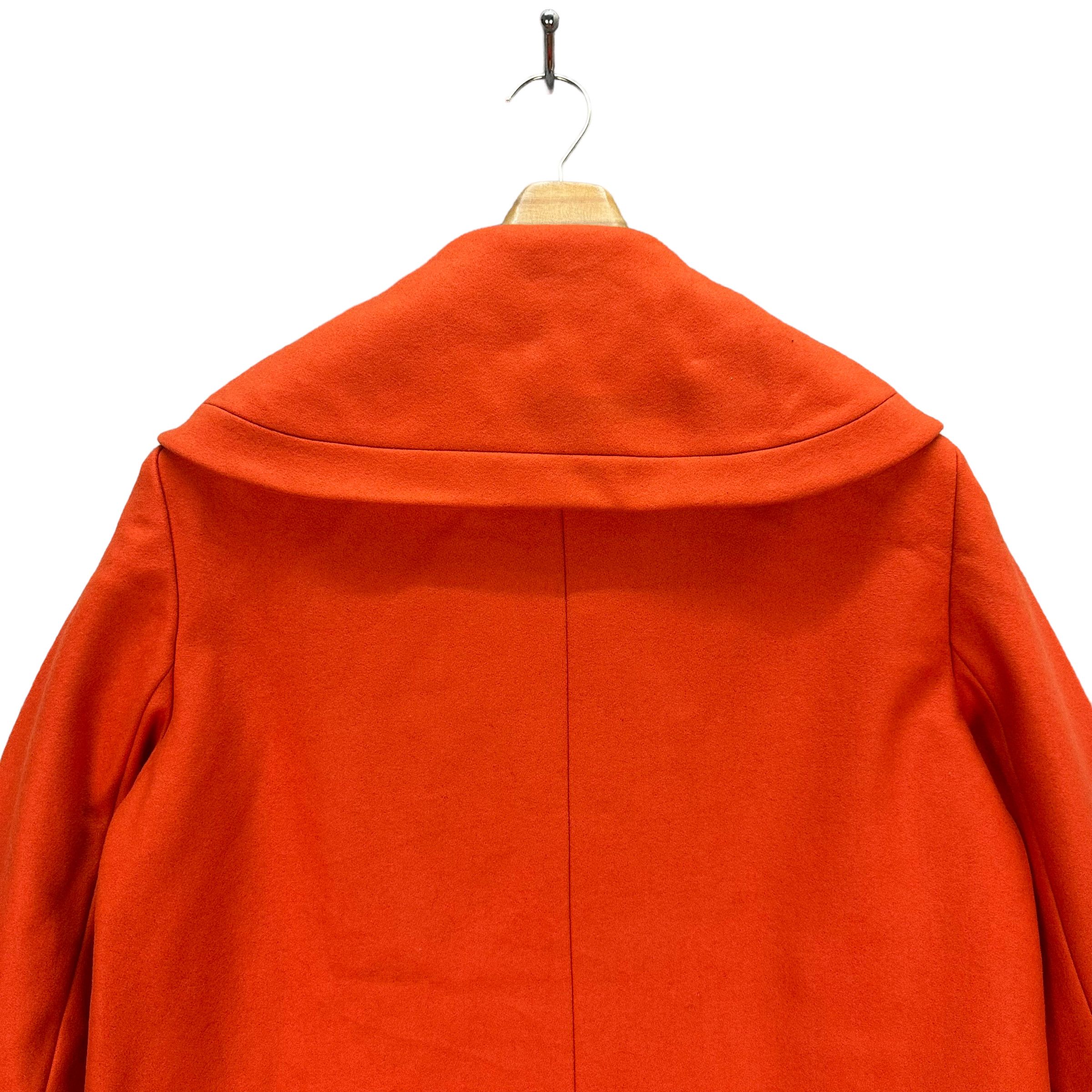 French Connection FRENCH CONNECTION ORANGE WOOL COAT #8039-198 Size S / US 4 / IT 40 - 12 Thumbnail