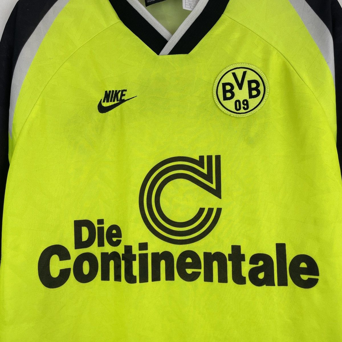 Nike Vintage Borussia Dortmund 1996/1997 Nike Home Jersey Shirt Size US M / EU 48-50 / 2 - 2 Thumbnail