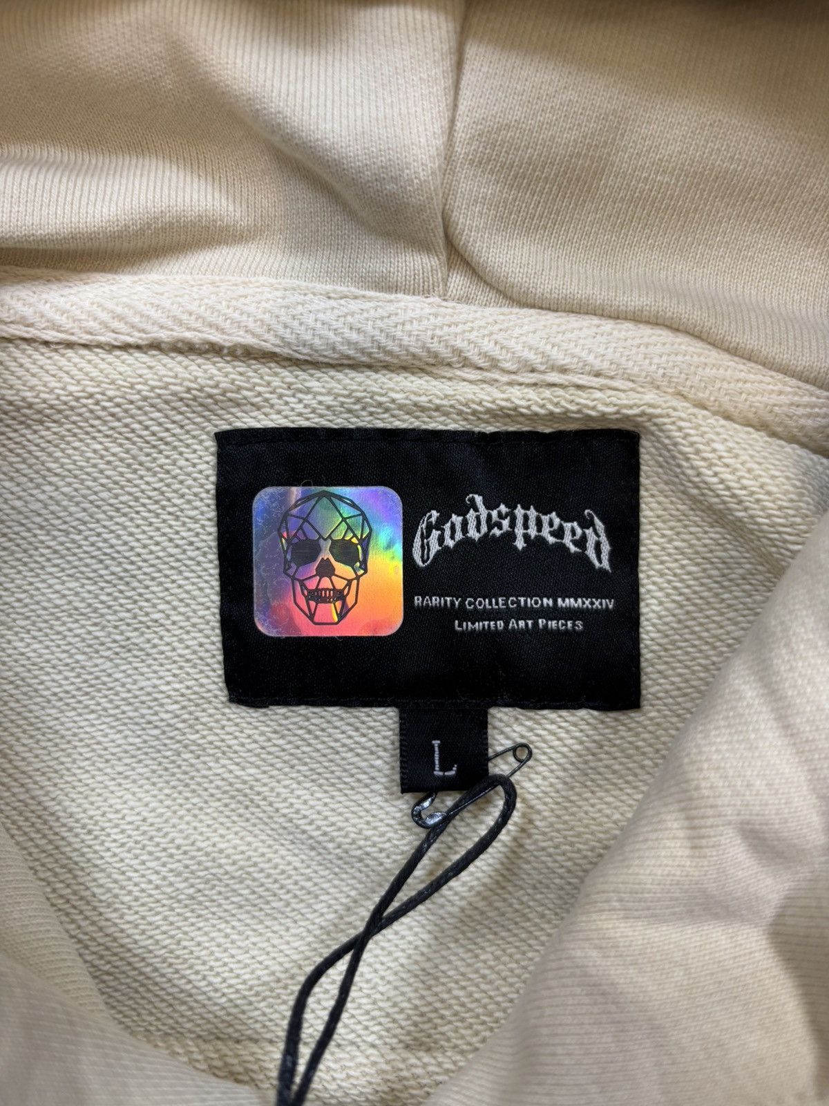 Godspeed Godspeed Racer Goldie Hoodie, Bone Size US L / EU 52-54 / 3 - 6 Thumbnail