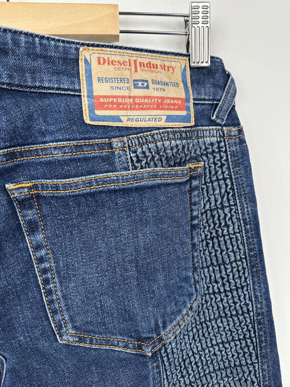 Diesel DIESEL D-Vision 09d22 Skinny Jeans Women’s Denim Pants W 27 Size 27" / US 4 / IT 40 - 6 Thumbnail
