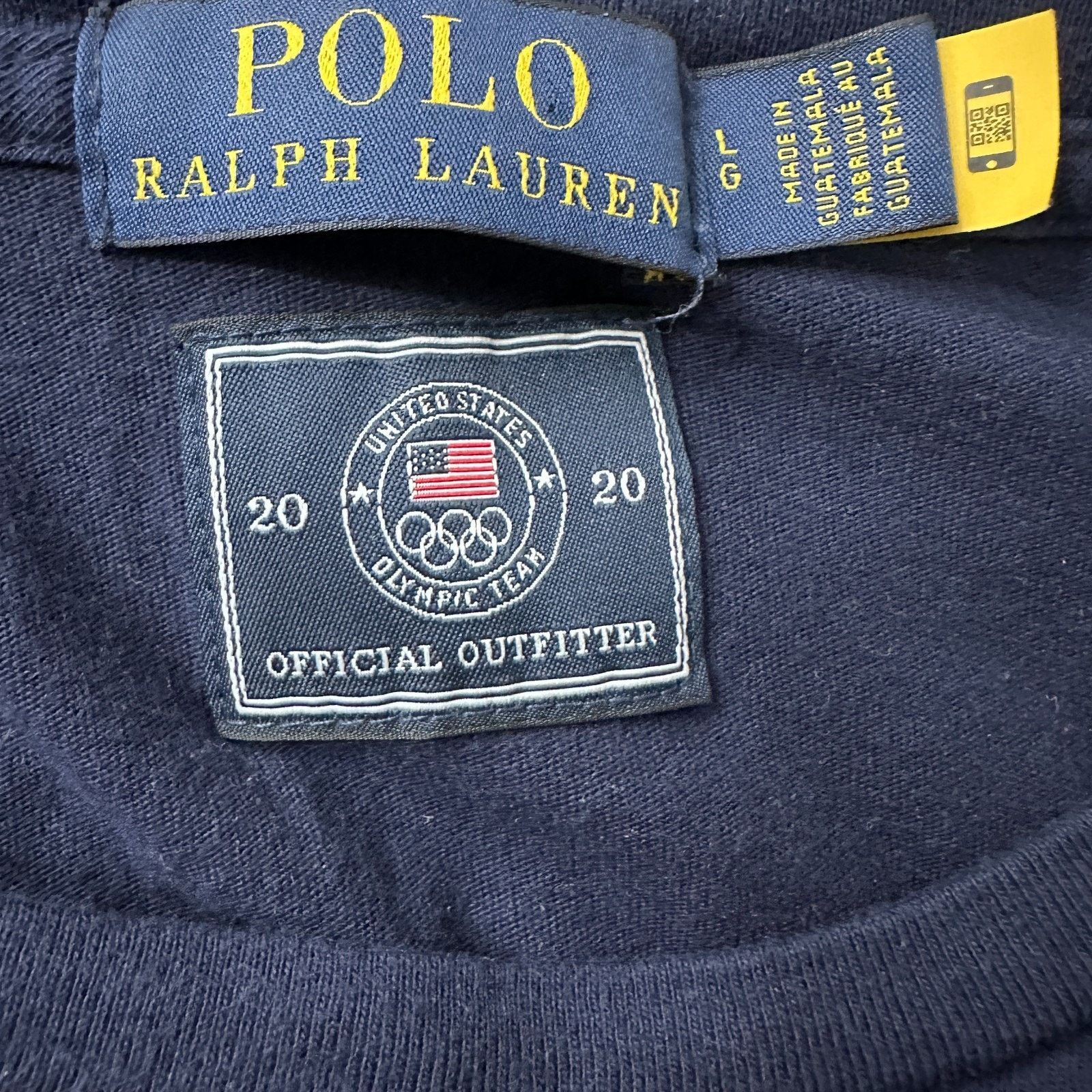 Polo Ralph Lauren Polo Ralph Lauren 2020 Team USA Olympics T-Shirt Mens L Blue Size US L / EU 52-54 / 3 - 7 Thumbnail