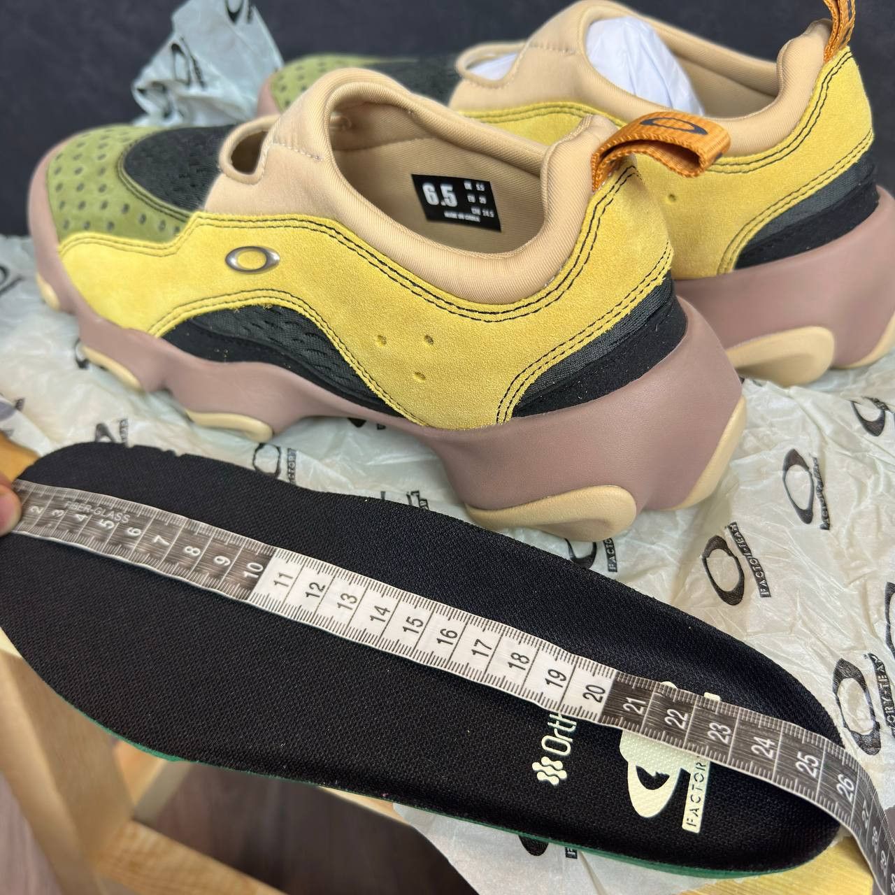 Brain Dead × Oakley Oakley X Brain Dead Suede Flesh Sandal New Rare 6.5 Size US 6.5 / IT 36.5 - 5 Thumbnail