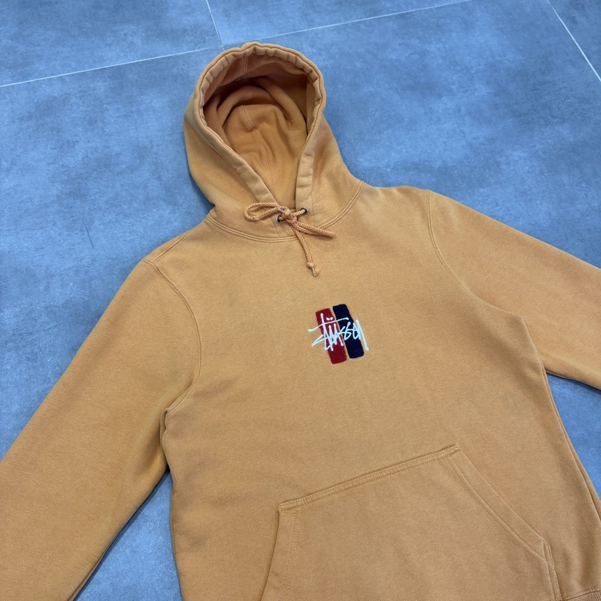 Stussy Stussy Embroidere Bars Logo Hoodie Men Size S Size US S / EU 44-46 / 1 - 8 Thumbnail