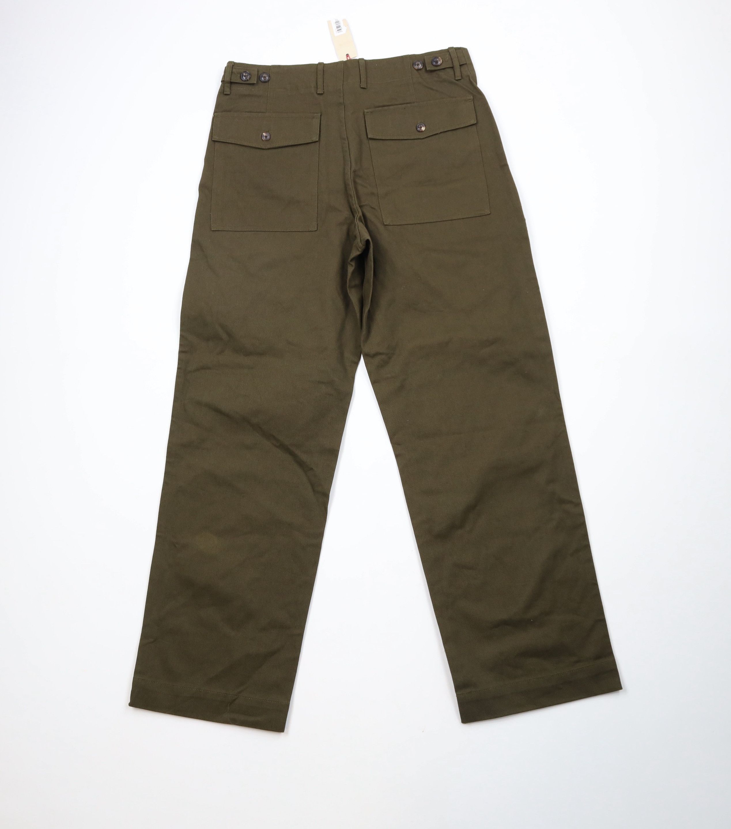 Banana Republic × Vintage Deadstock Vtg Y2K Banana Republic Military Wide Leg Pants Size US 31 - 9 Thumbnail