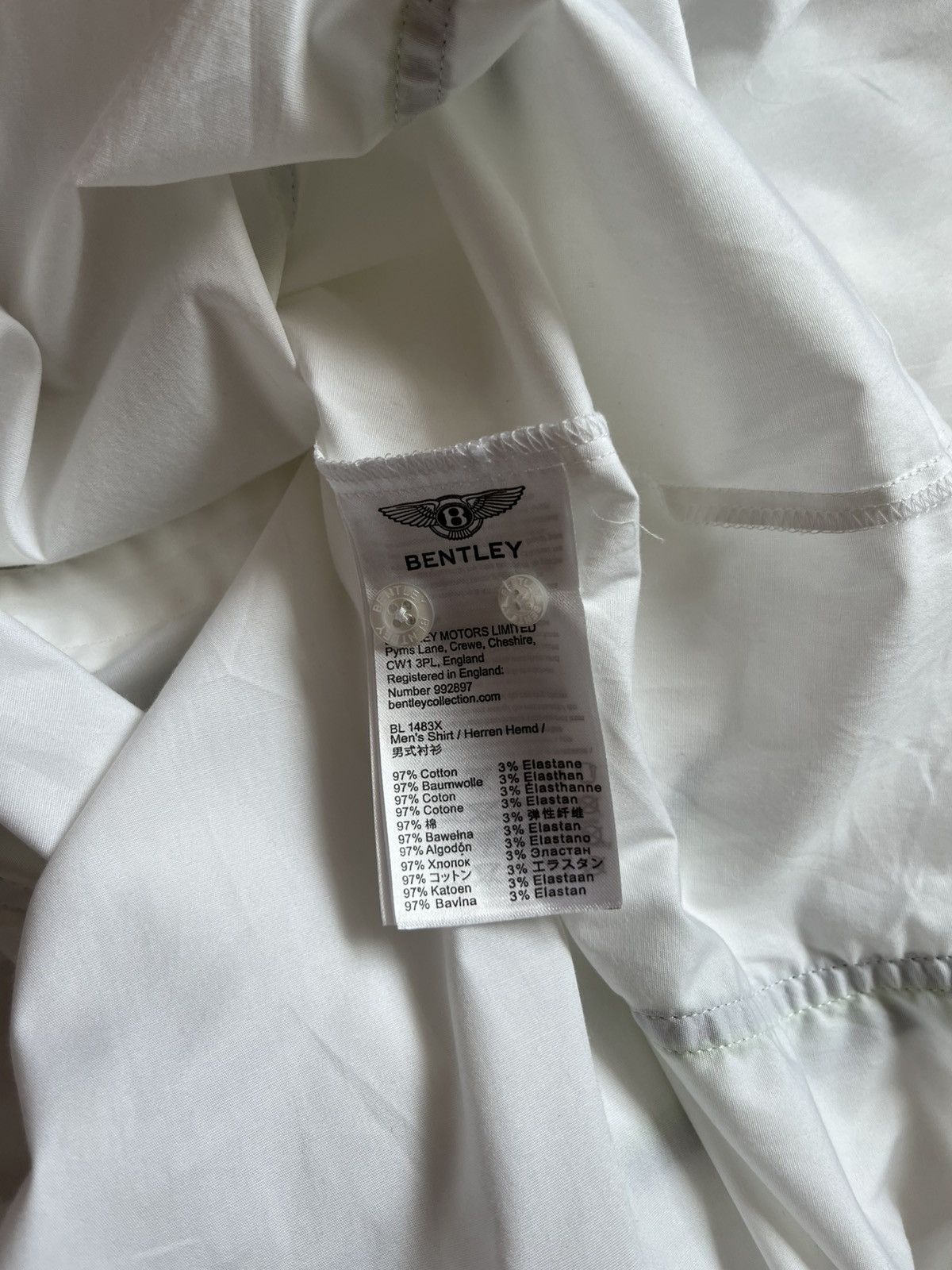 Bentley Vintage Bentley UK White Racing F1 Polo Shirt Streetwear Size US S / EU 44-46 / 1 - 8 Thumbnail