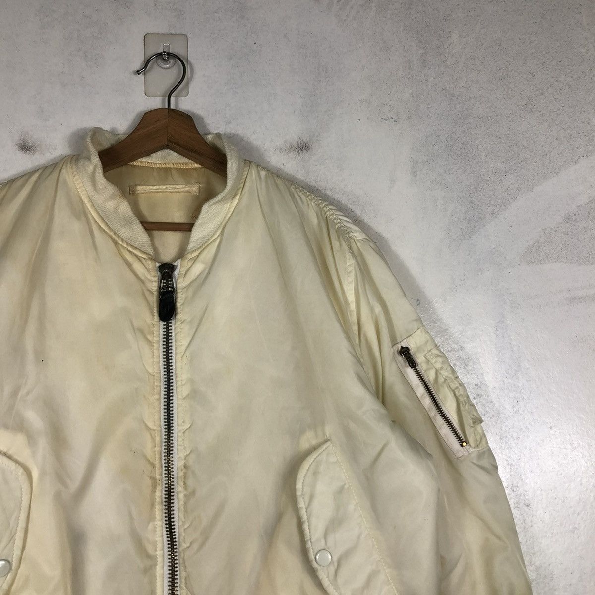 Japanese Brand × Vintage 📌VINTAGE FLY BOMBER JACKET GALLERY SEAMORE ISSEY MIYAKE Size US M / EU 48-50 / 2 - 11 Thumbnail