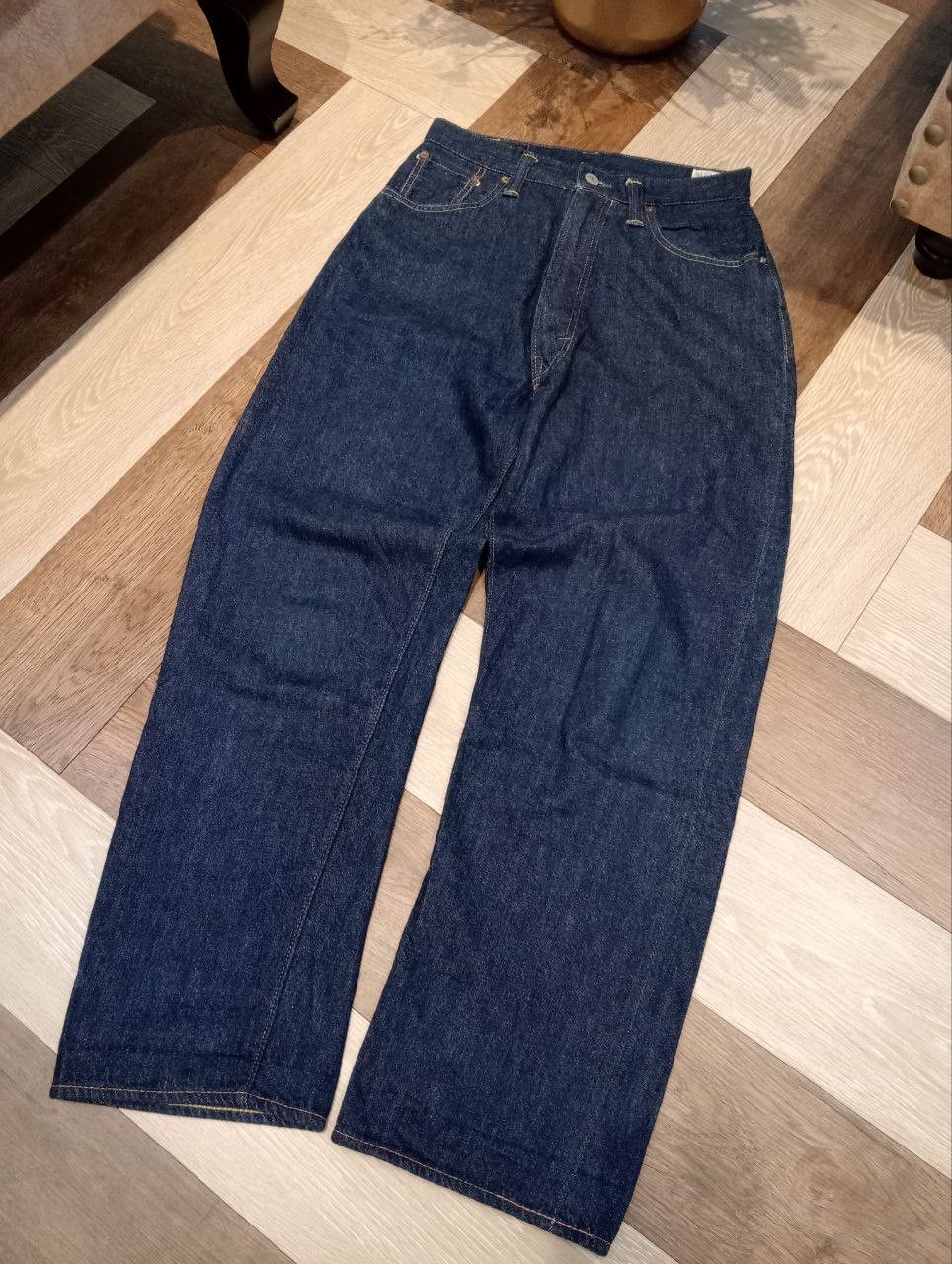 Beams Plus × Orslow ORSLOW JAPAN x BEAMS LOT 701ZBB INDIGO DENIM SELVEDGE PANTS Size US 27 - 2 Thumbnail