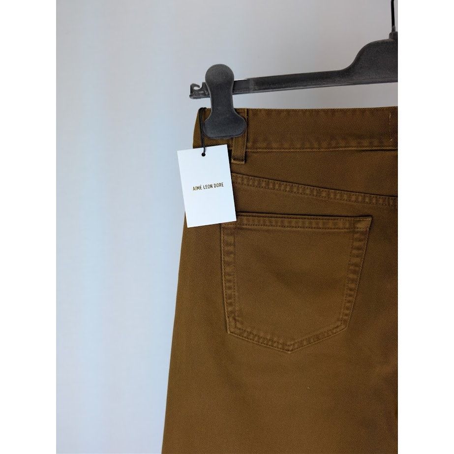 Aime Leon Dore o1rshd1 Garment Dyed Straight Fit Denim in Tapenade Size US 32 / EU 48 - 15 Thumbnail