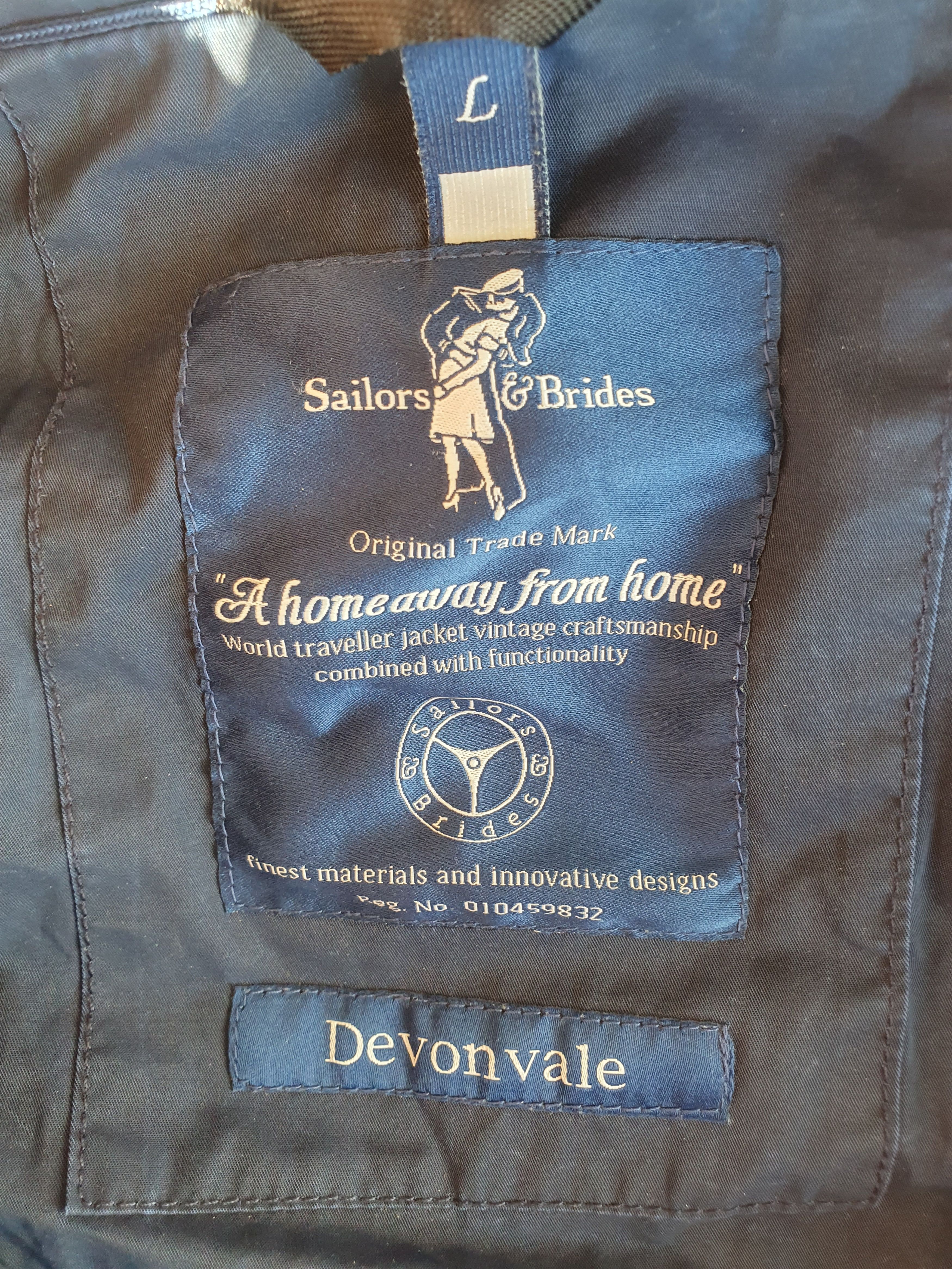 Other Sailors & Brides Devonvale Windbreaker Navy jacket sz L Size US L / EU 52-54 / 3 - 2 Thumbnail