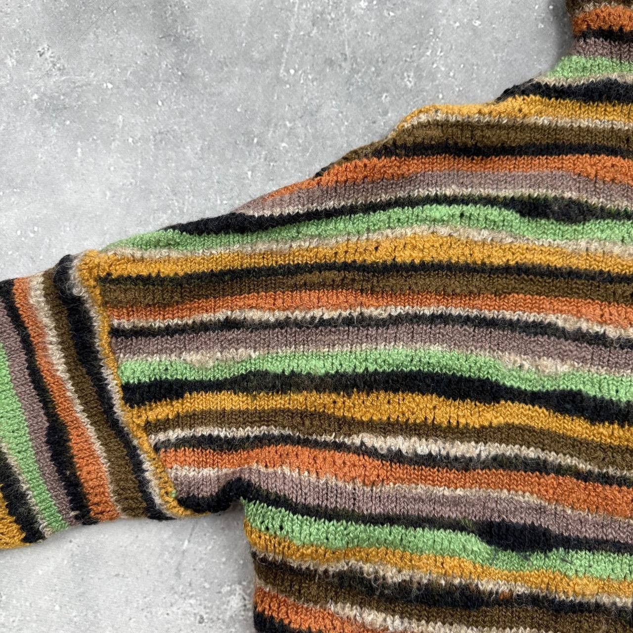 Missoni Missoni Sport Wool Blend Striped Turtleneck Knit Pullover 44 Size M / US 6-8 / IT 42-44 - 9 Thumbnail