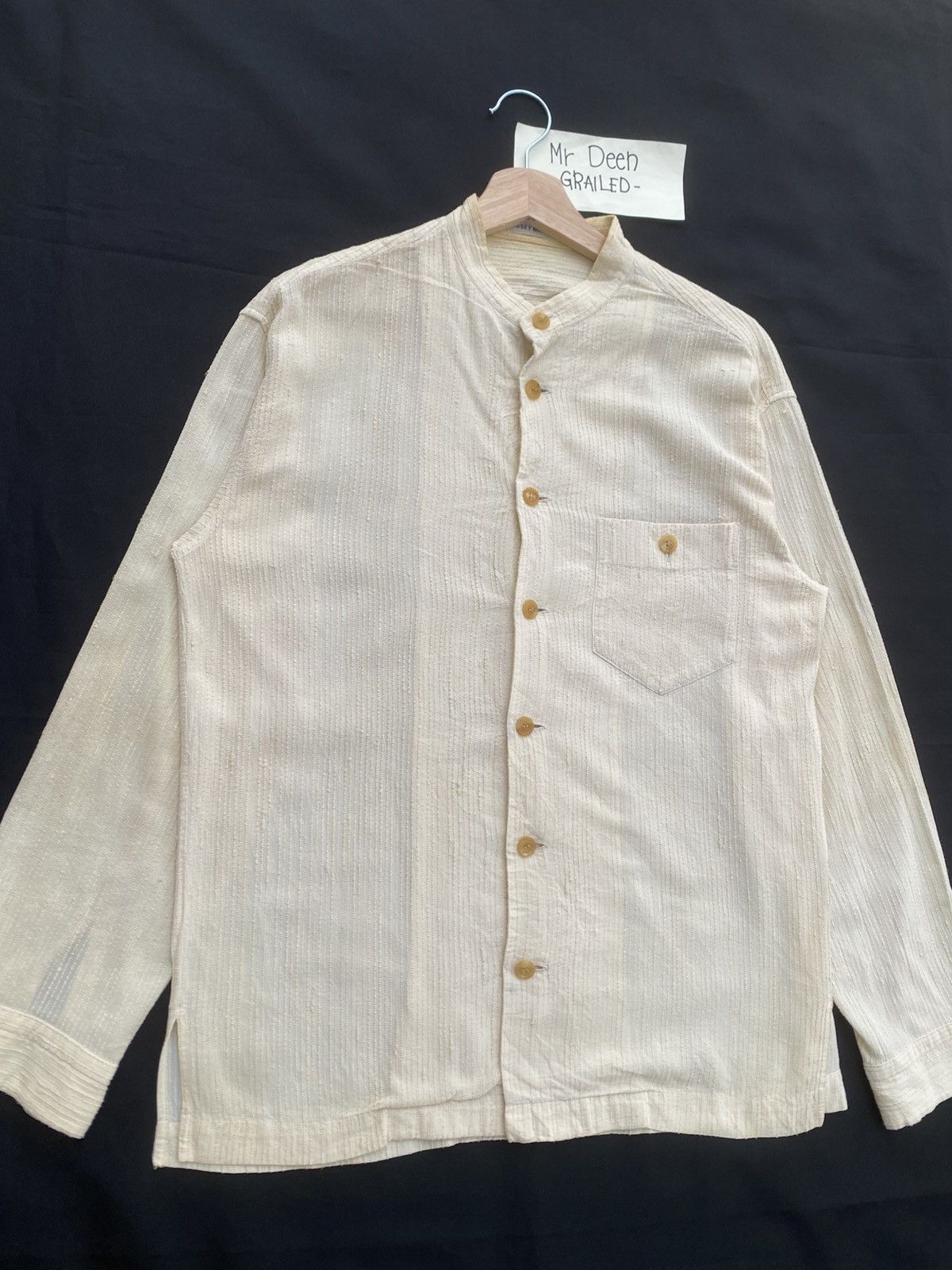 Issey Miyake Rare Vintage 90s Issey Miyake Men Longsleeve Buttons Shirt Size US M / EU 48-50 / 2 - 6 Thumbnail
