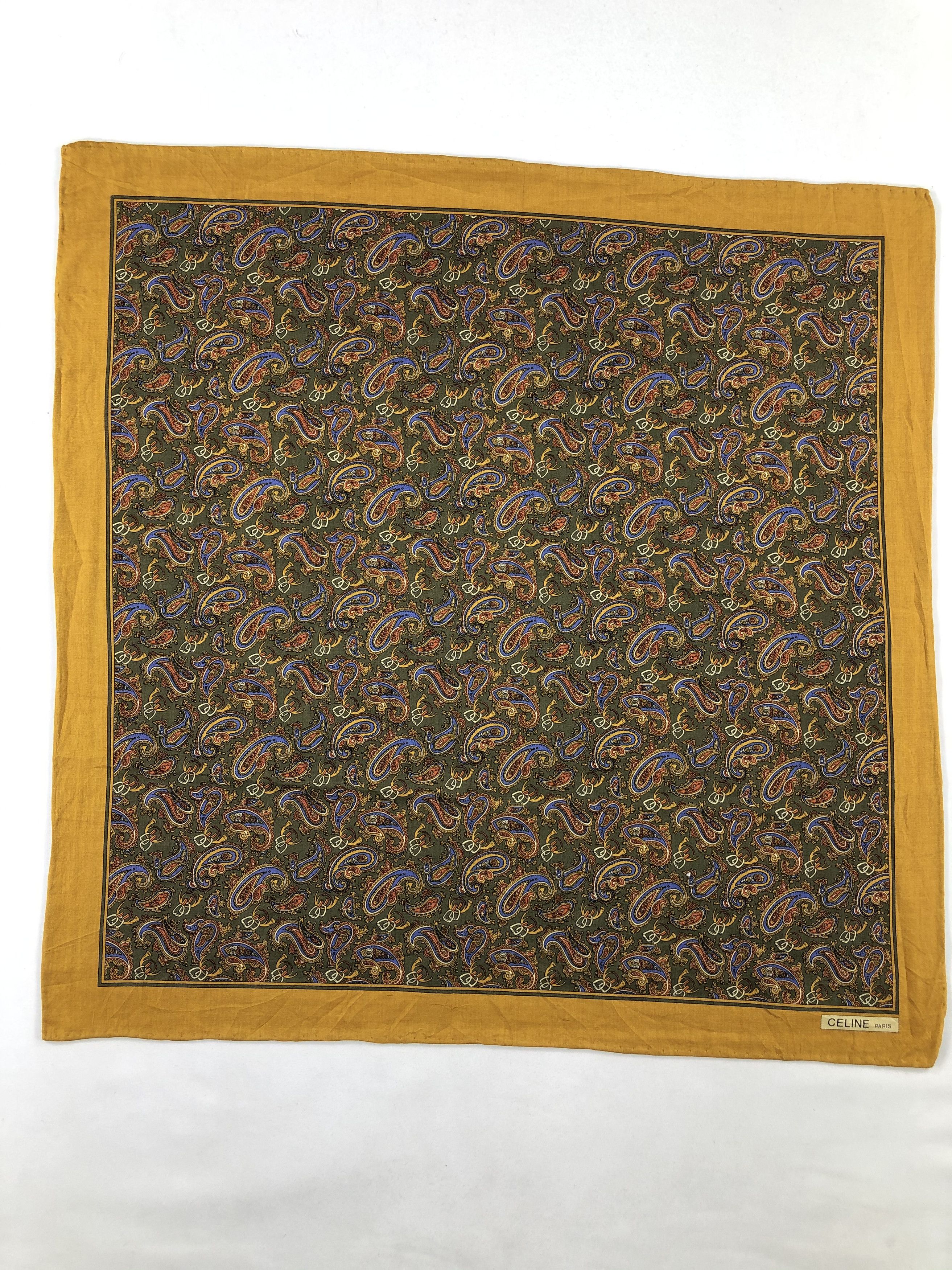 Celine Celine Handkerchief / Bandana / Neckerchief / Babushka Size ONE SIZE - 1 Thumbnail