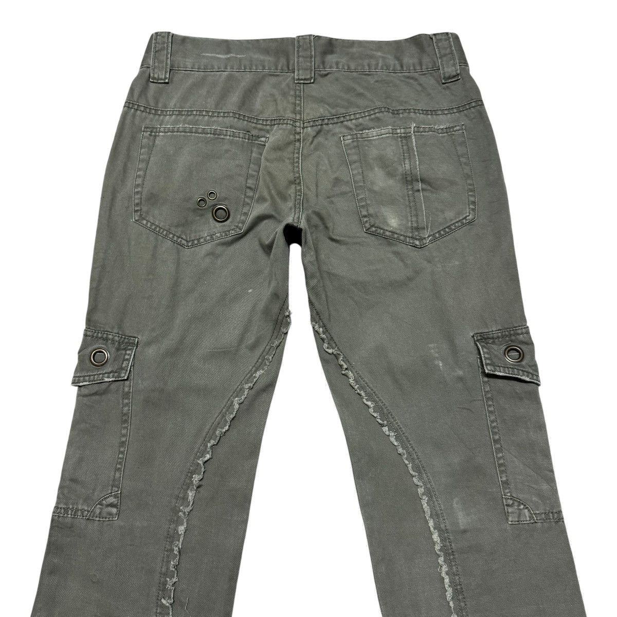 Japanese Brand Midas Machiavel Military Zipper Cargo Pants Low Rise Size US 29 - 10 Thumbnail