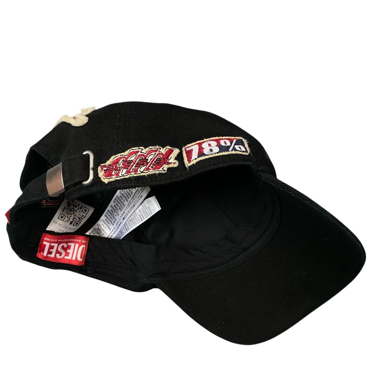 Diesel × Diesel Black Gold DIESEL/ C-Braff Cap Black Size ONE SIZE - 5 Thumbnail