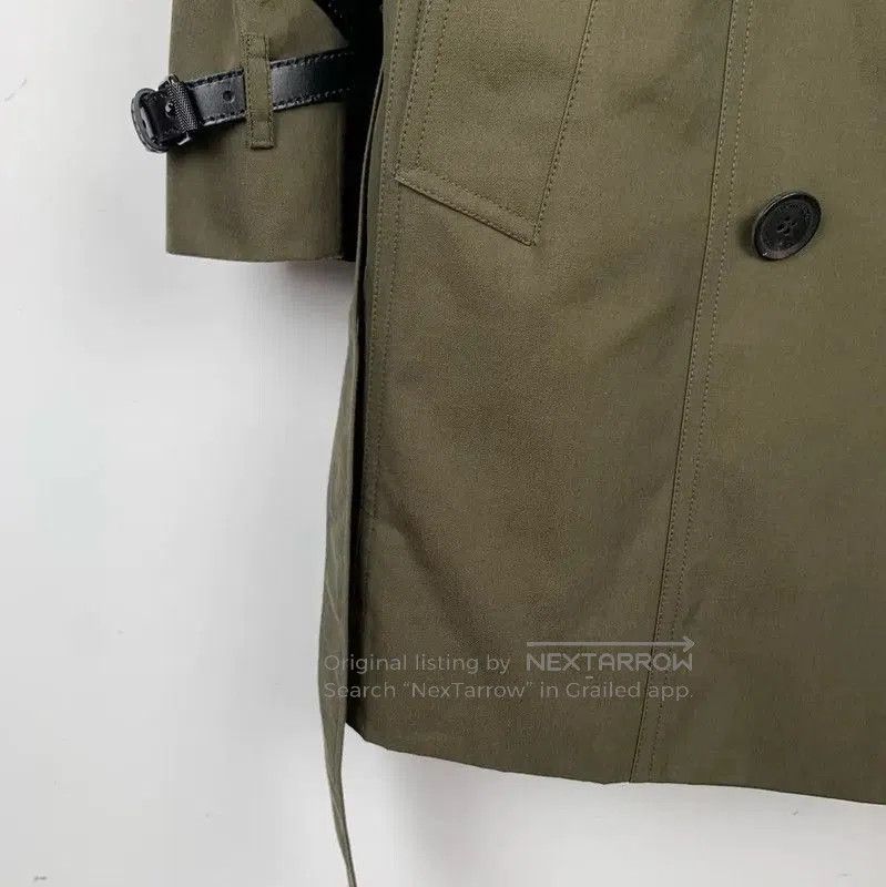 Burberry Burberry Women's S Size Dark Green Trench Coat. Size S / US 4 / IT 40 - 5 Thumbnail