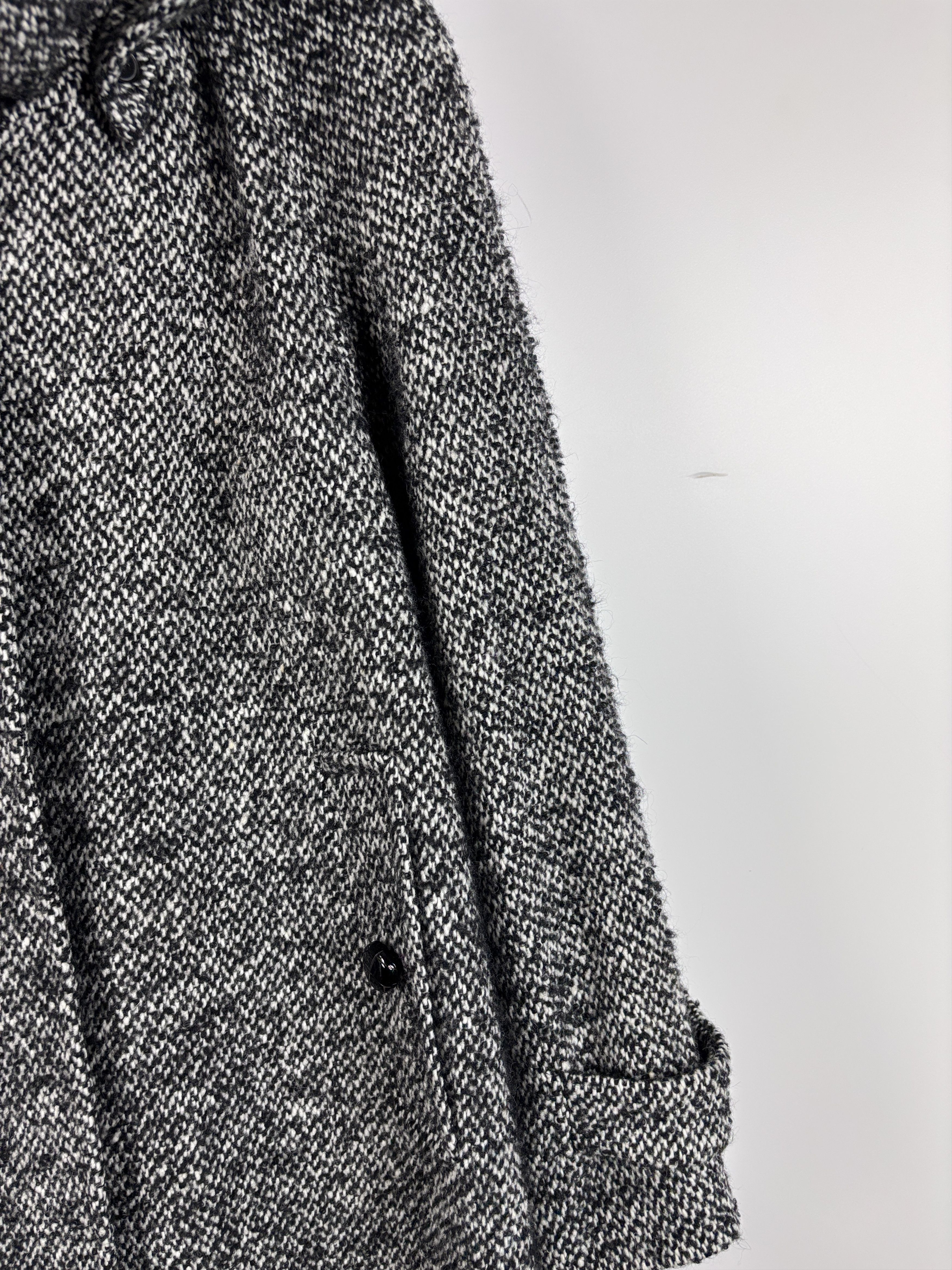 Max Mara × Weekend Max Mara Weekend Max Mara Tweed Wool Alpaca Mohair Coat Size US 8 Size M / US 6-8 / IT 42-44 - 4 Thumbnail