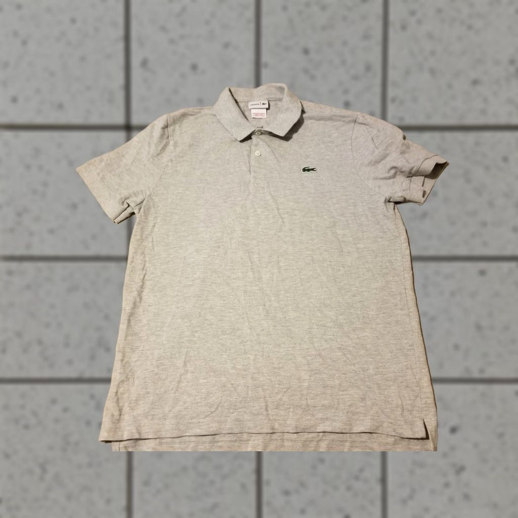 Lacoste Lacoste Polo Shirt Mens Large Gray Cotton Polo Shirt Mens Large Gray Lacoste Shirt Polo Shirt Mens Large Gray Cotton Size US L / EU 52-54 / 3 - 1 Thumbnail