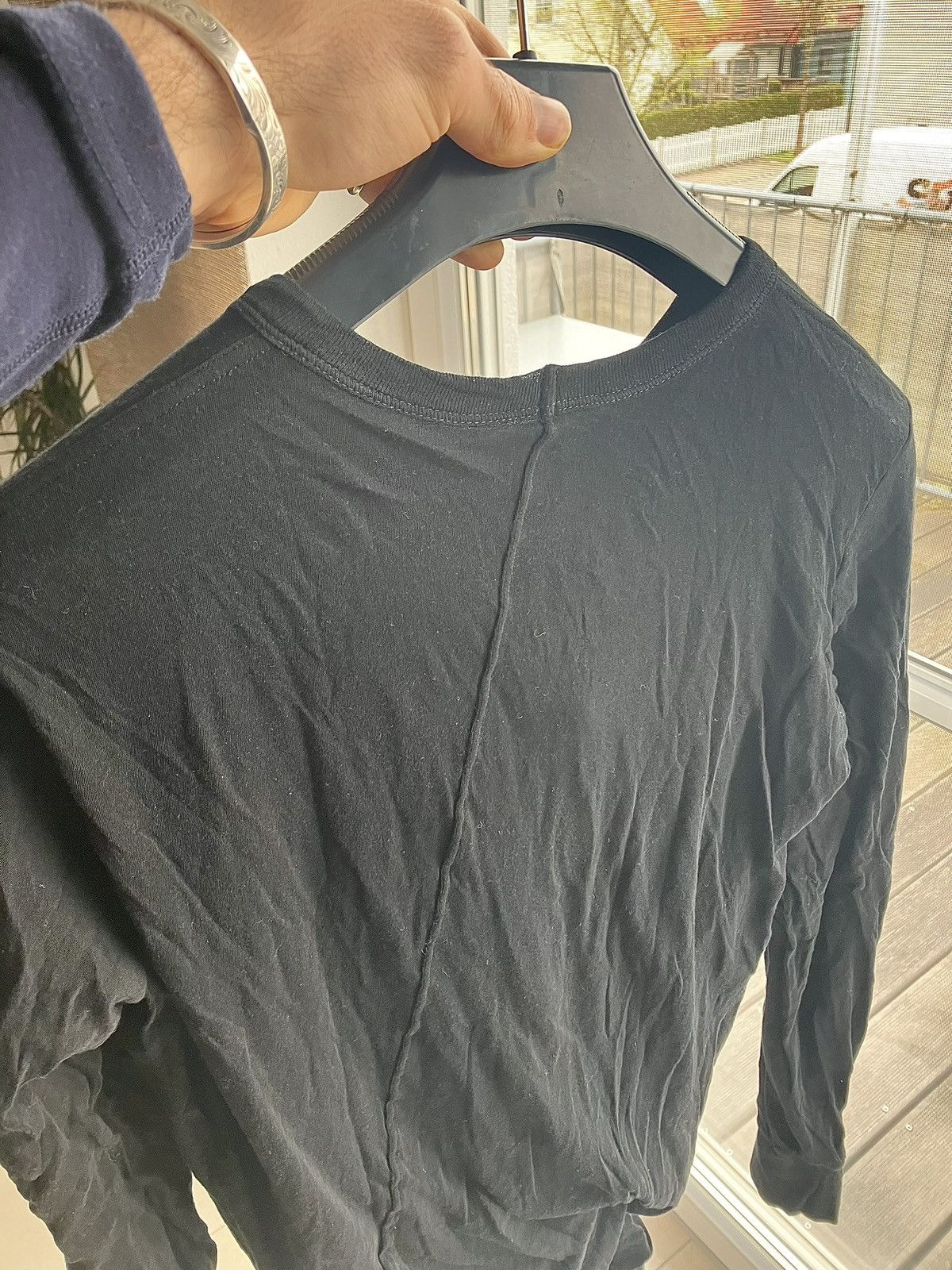 Rick Owens Rick Owens: Unstable Slim-Fit Cotton Jersey T-Shirt Black Size US XXL / EU 58 / 5 - 7 Thumbnail