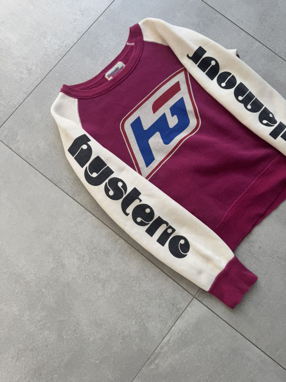 Hysteric Glamour 90s Hysteric glamour maroon crew neck Size XS / US 0-2 / IT 36-38 - 3 Thumbnail