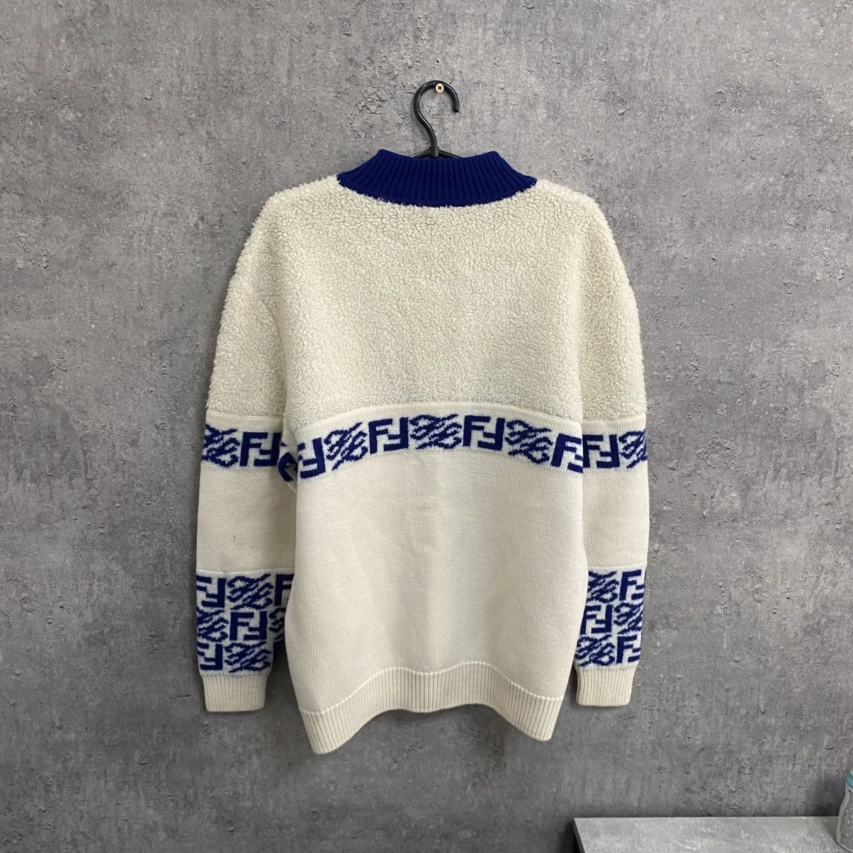 Fendi Fendi Wool Sweatshirt Pullover Crewneck Size US M / EU 48-50 / 2 - 10 Thumbnail