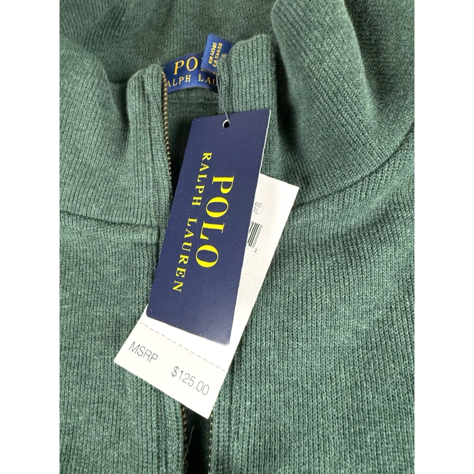 Polo Ralph Lauren **Ralph Lauren Green Men's XXL 1/4 Zip Sweater** User: Ralph Lauren Green Men's XXL 1/4 Zip Sweater Size US XXL / EU 58 / 5 - 3 Thumbnail