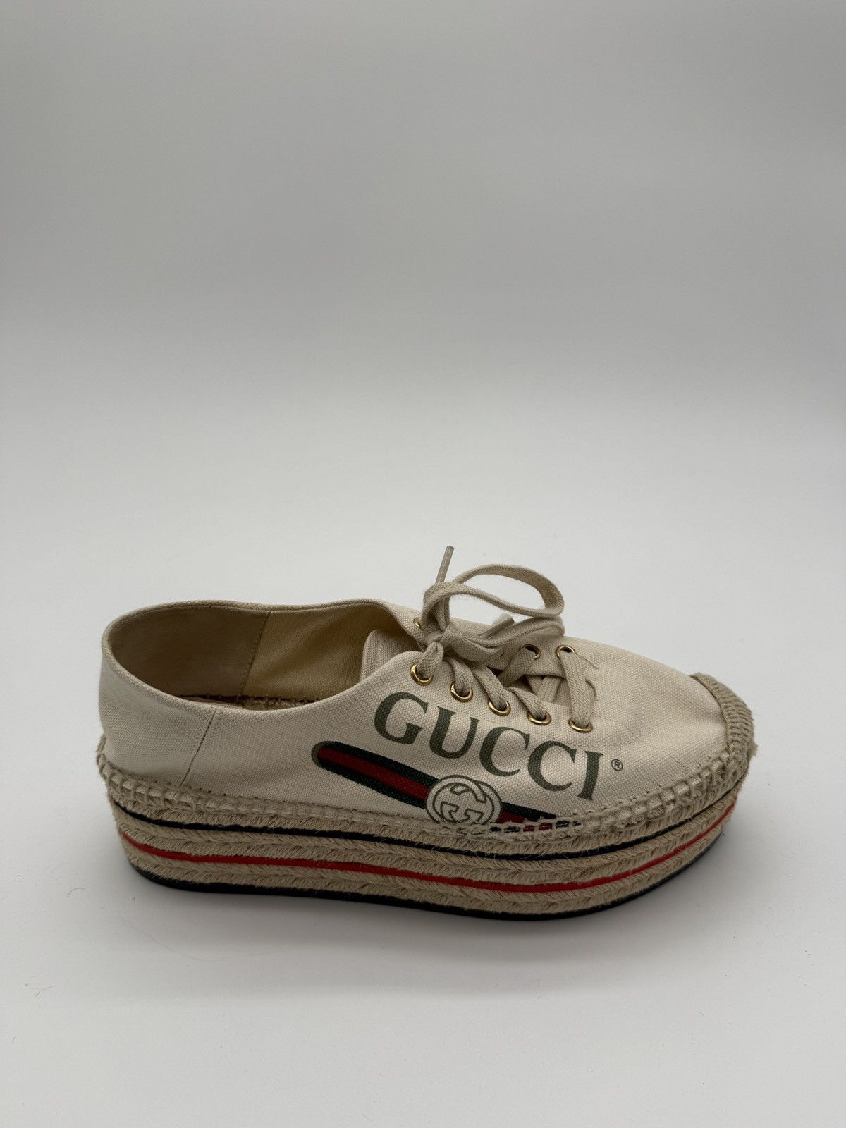 Gucci Gucci Platform Sneakers Size US 8.5 / IT 38.5 - 8 Thumbnail